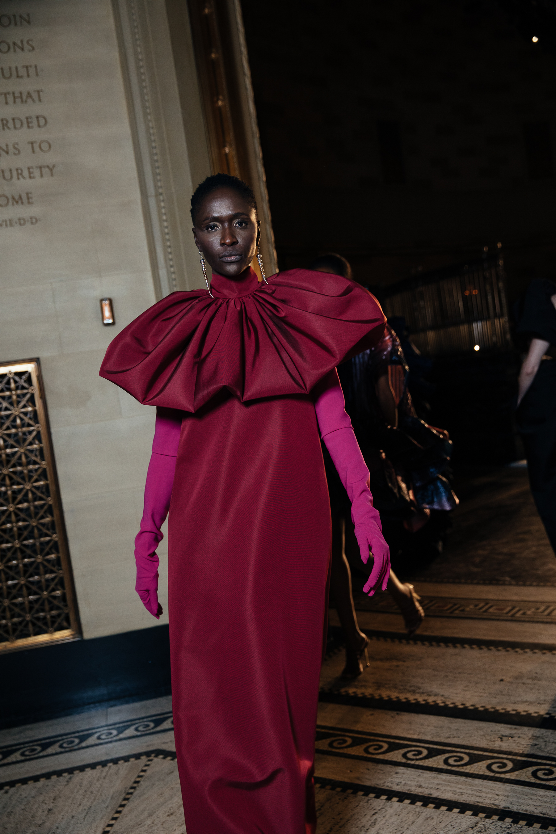 Christian Siriano Fall 2021 Atmosphere