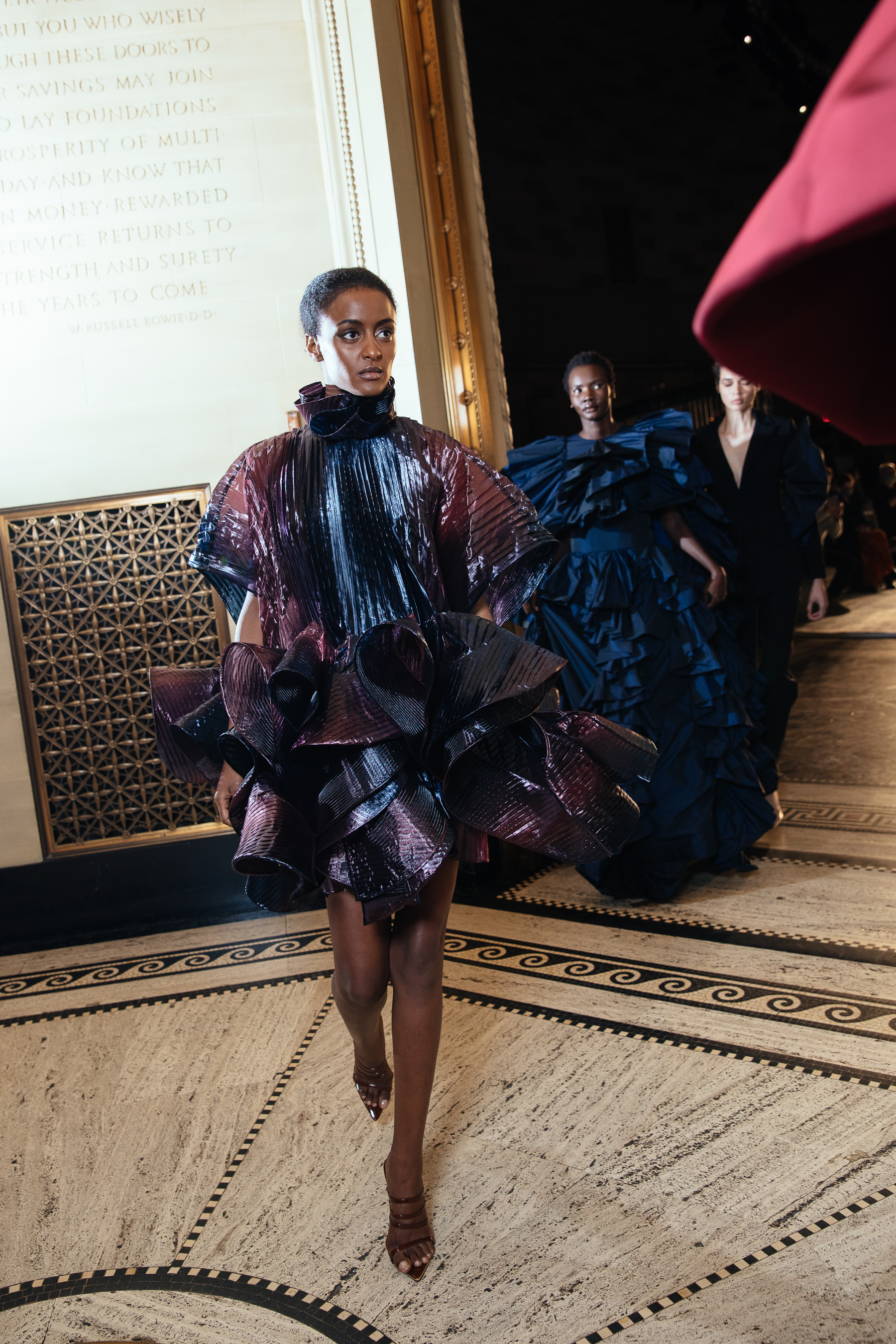 Christian Siriano Fall 2021 Atmosphere