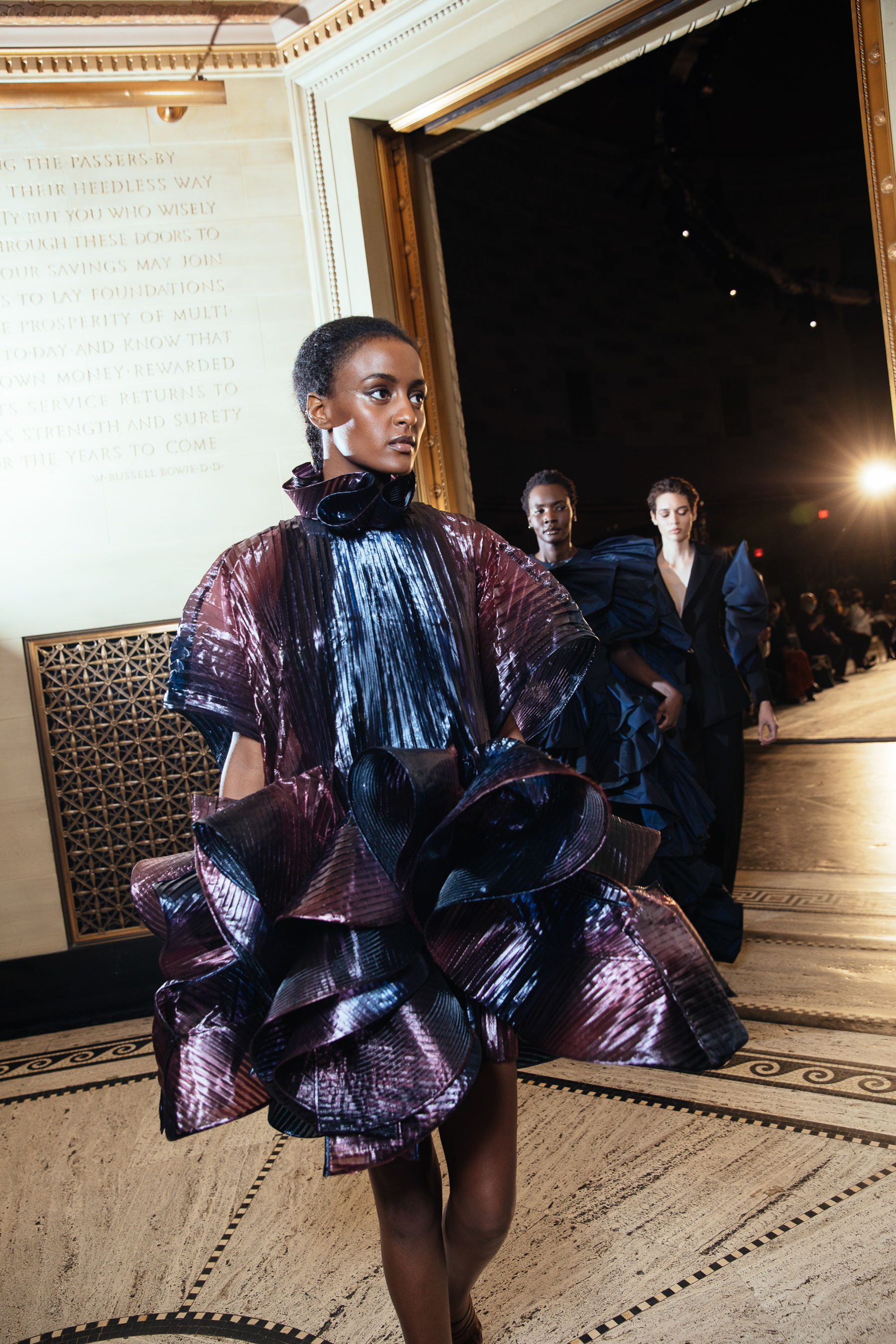 Christian Siriano Fall 2021 Atmosphere