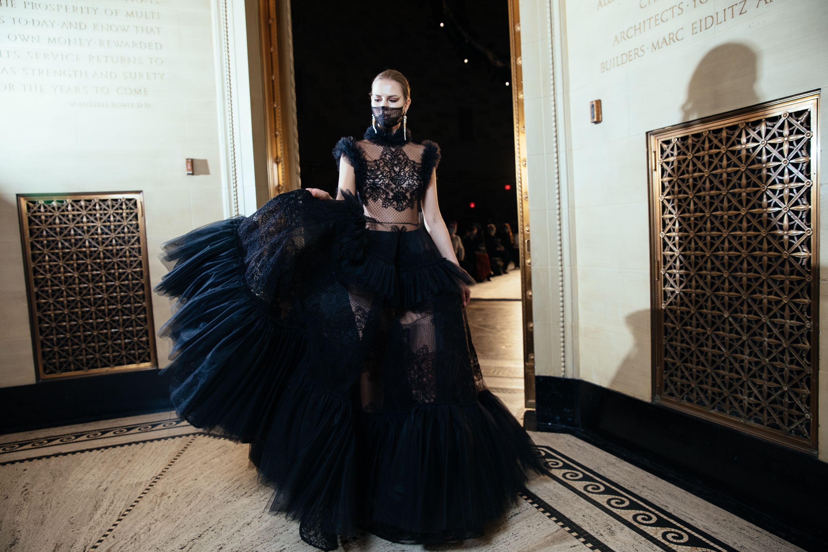 Christian Siriano Fall 2021 Atmosphere