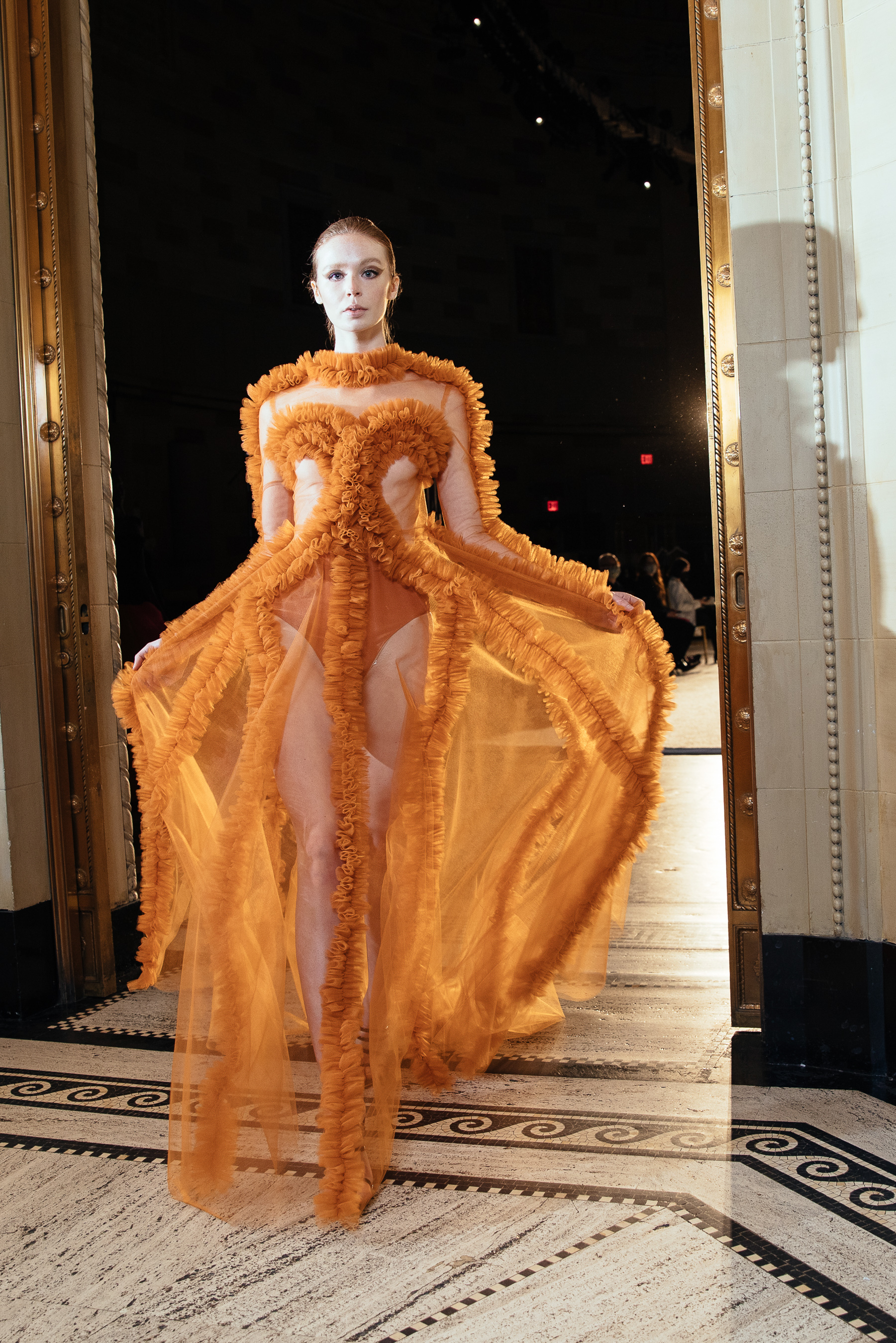 Christian Siriano Fall 2021 Atmosphere