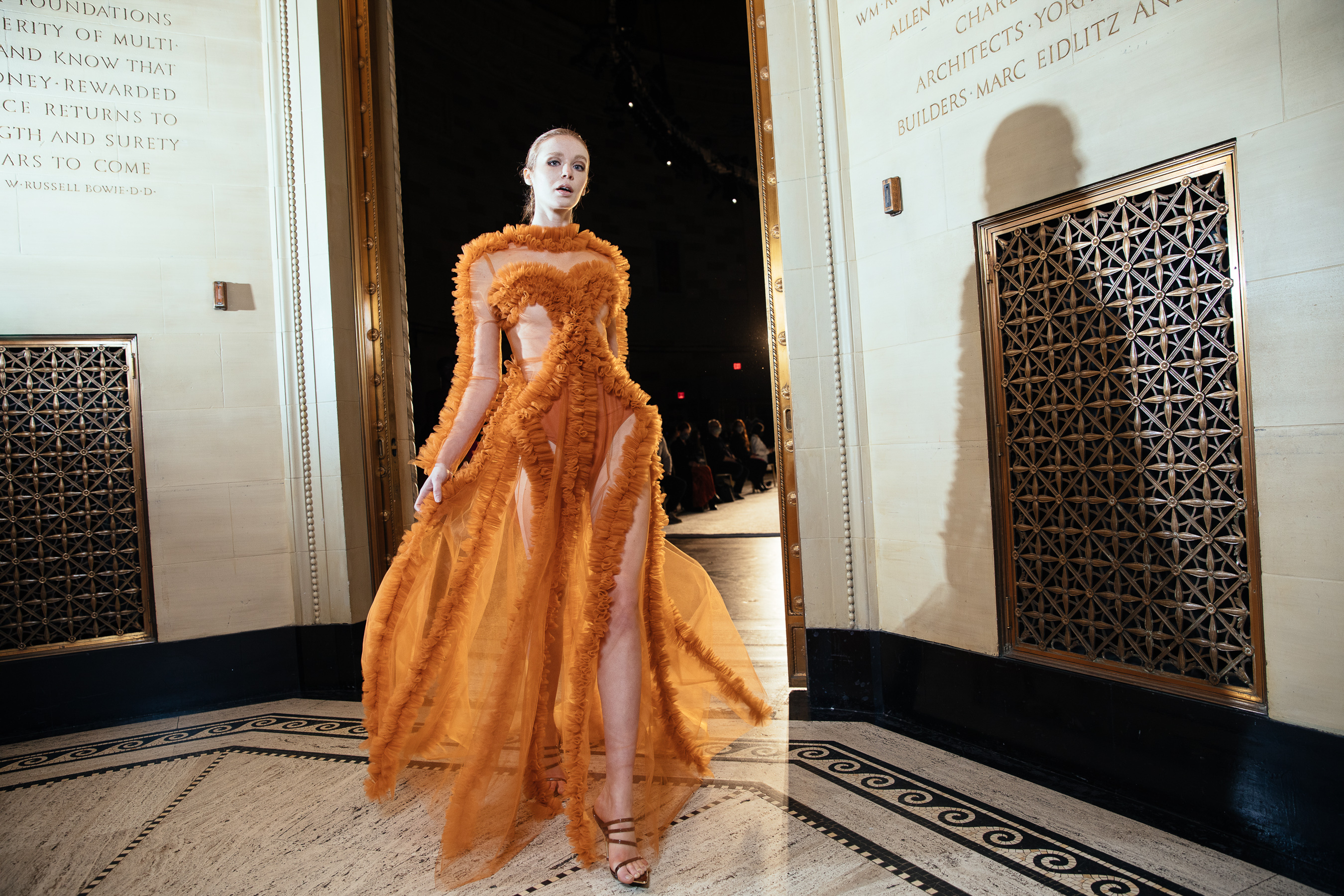 Christian Siriano Fall 2021 Atmosphere