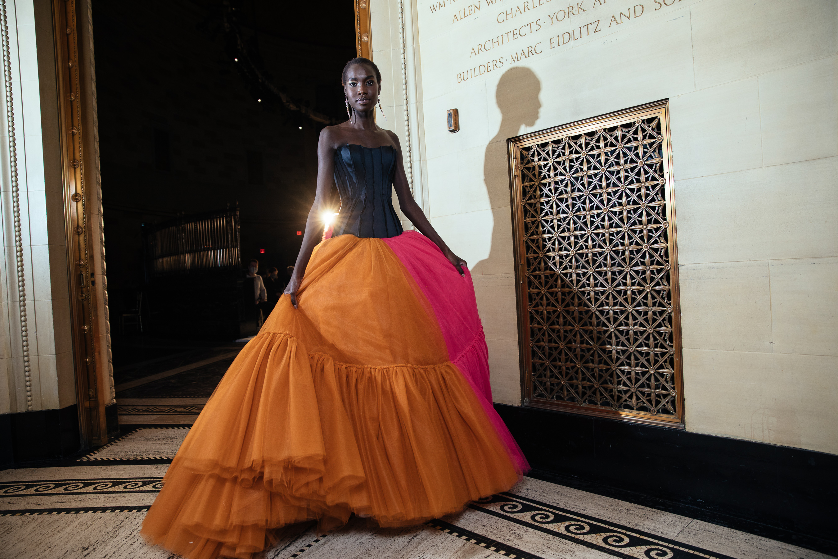 Christian Siriano Fall 2021 Atmosphere