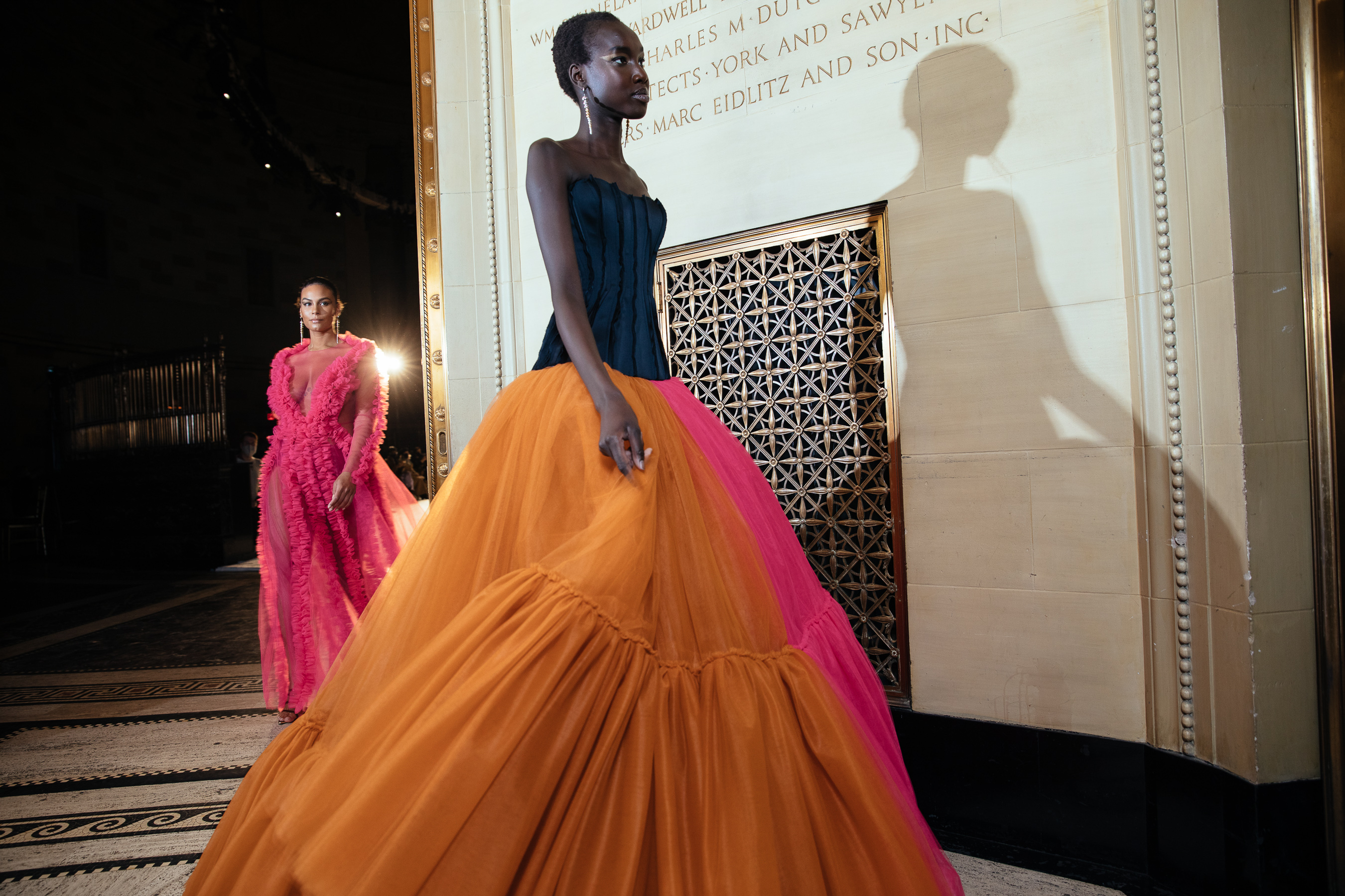 Christian Siriano Fall 2021 Atmosphere