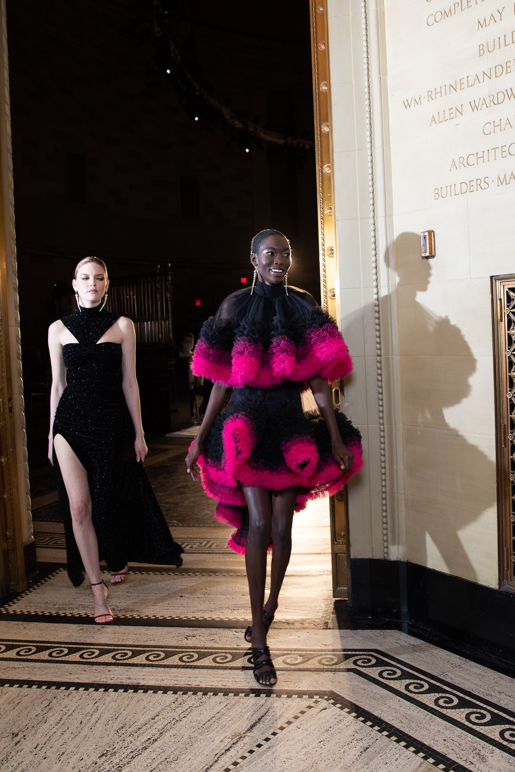 Christian Siriano Fall 2021 Atmosphere