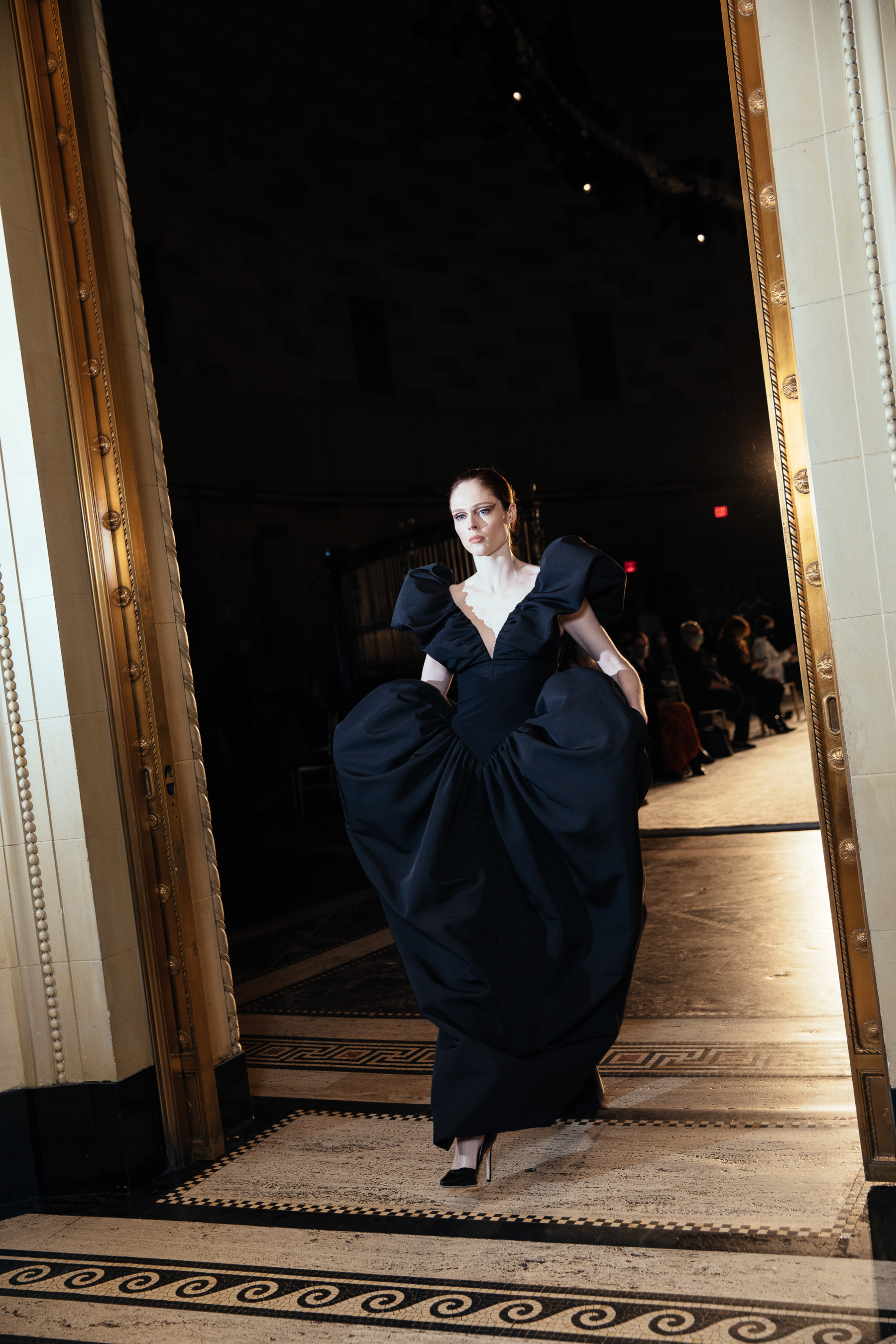 Christian Siriano Fall 2021 Atmosphere