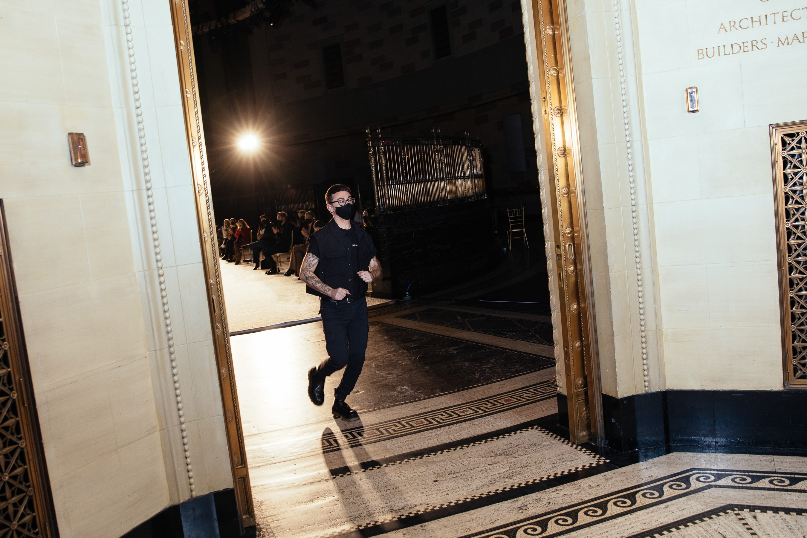 Christian Siriano Fall 2021 Atmosphere