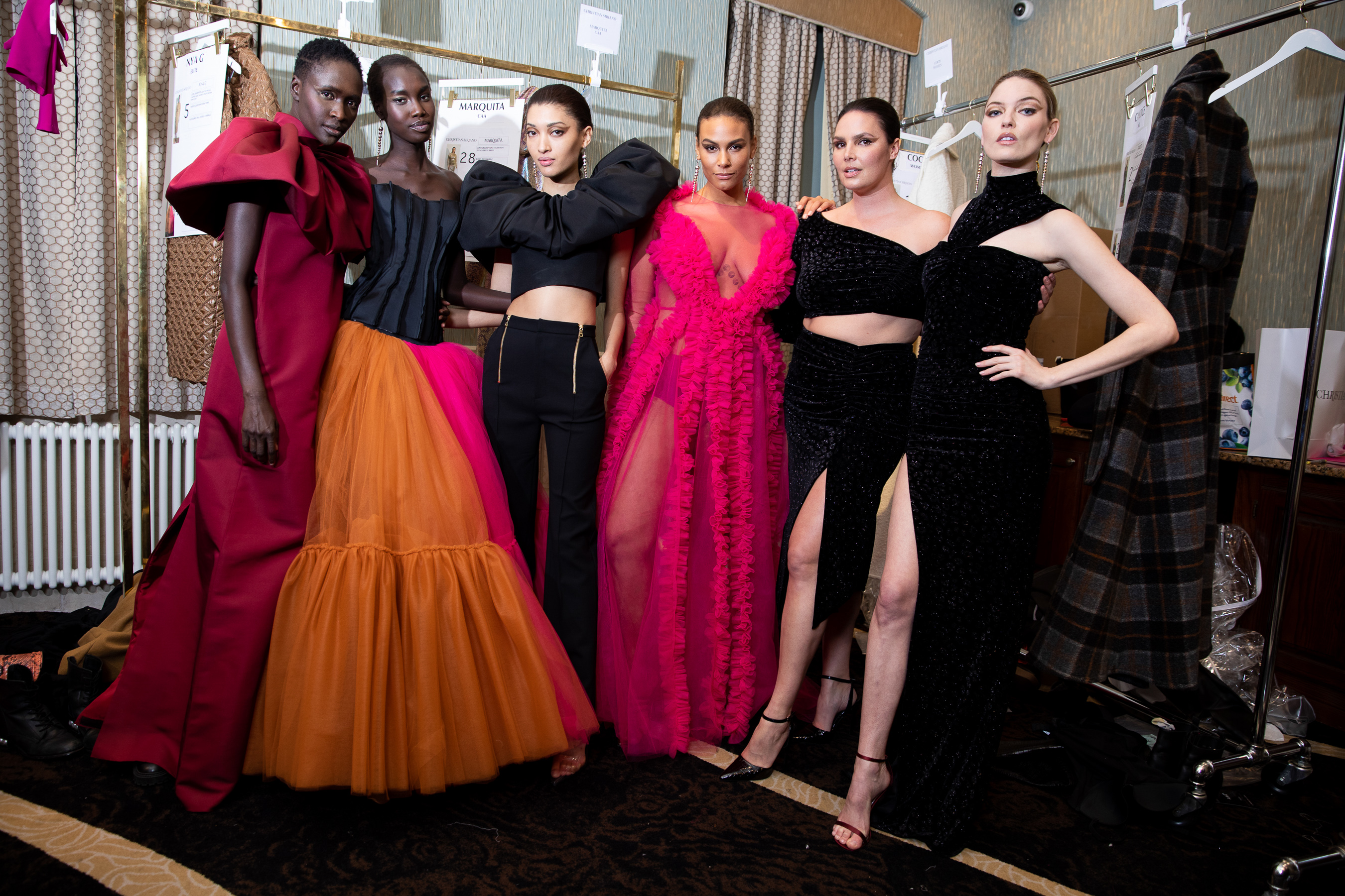 Christian Siriano Fall 2021 Atmosphere