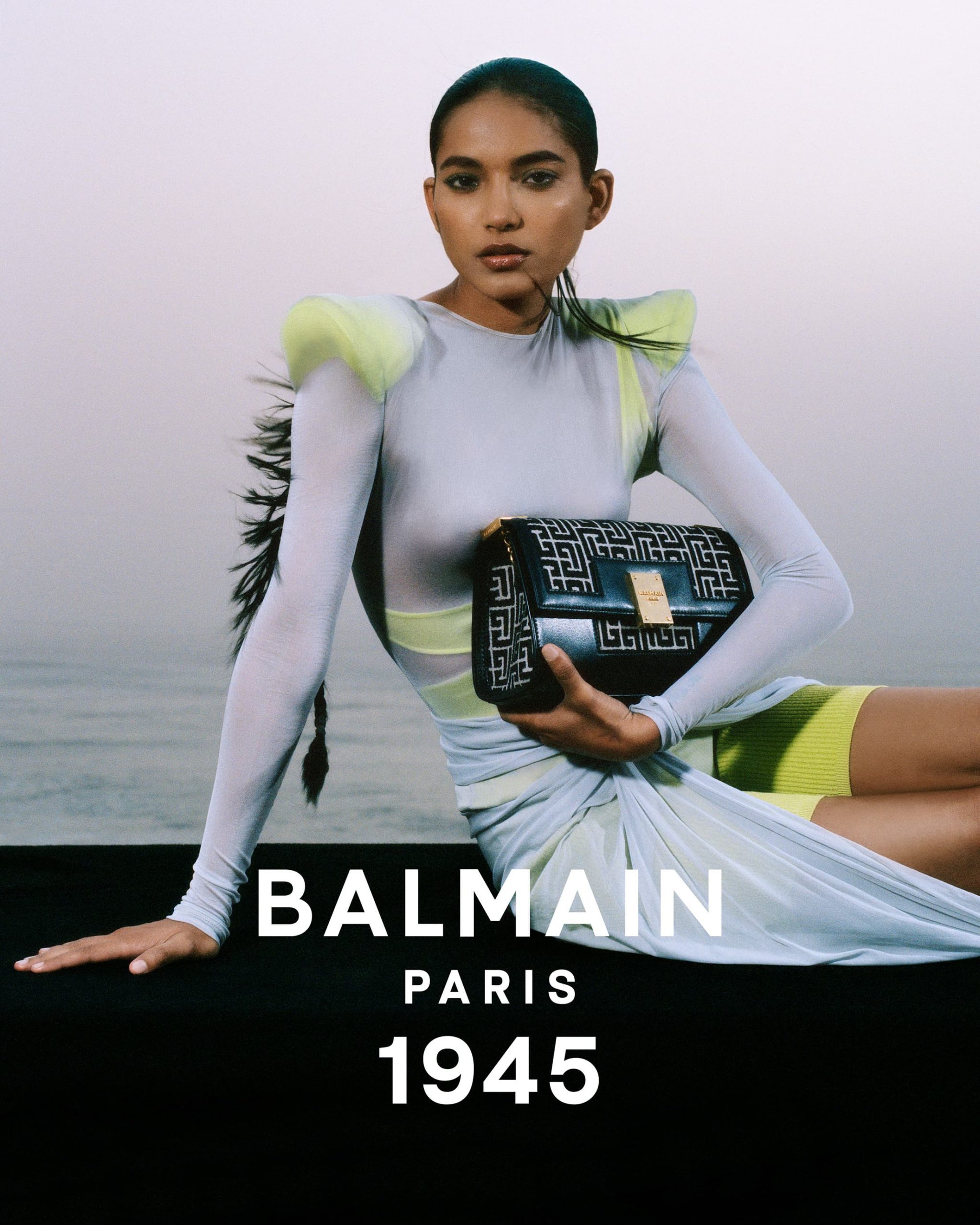 Balmain 1945 Bags Collection Spring 2021 Ad Campaign