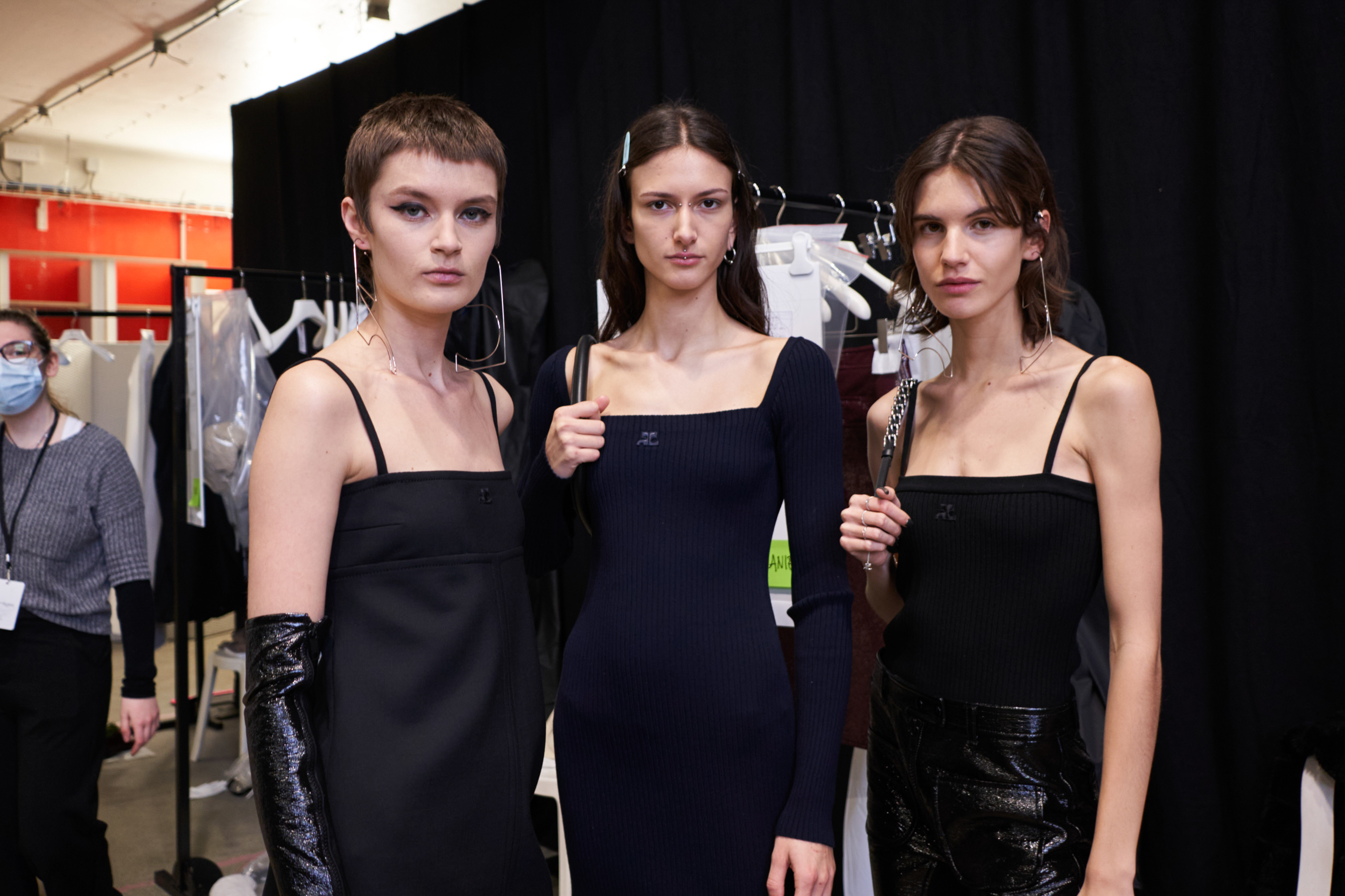 Courreges Fall 2021 Backstage