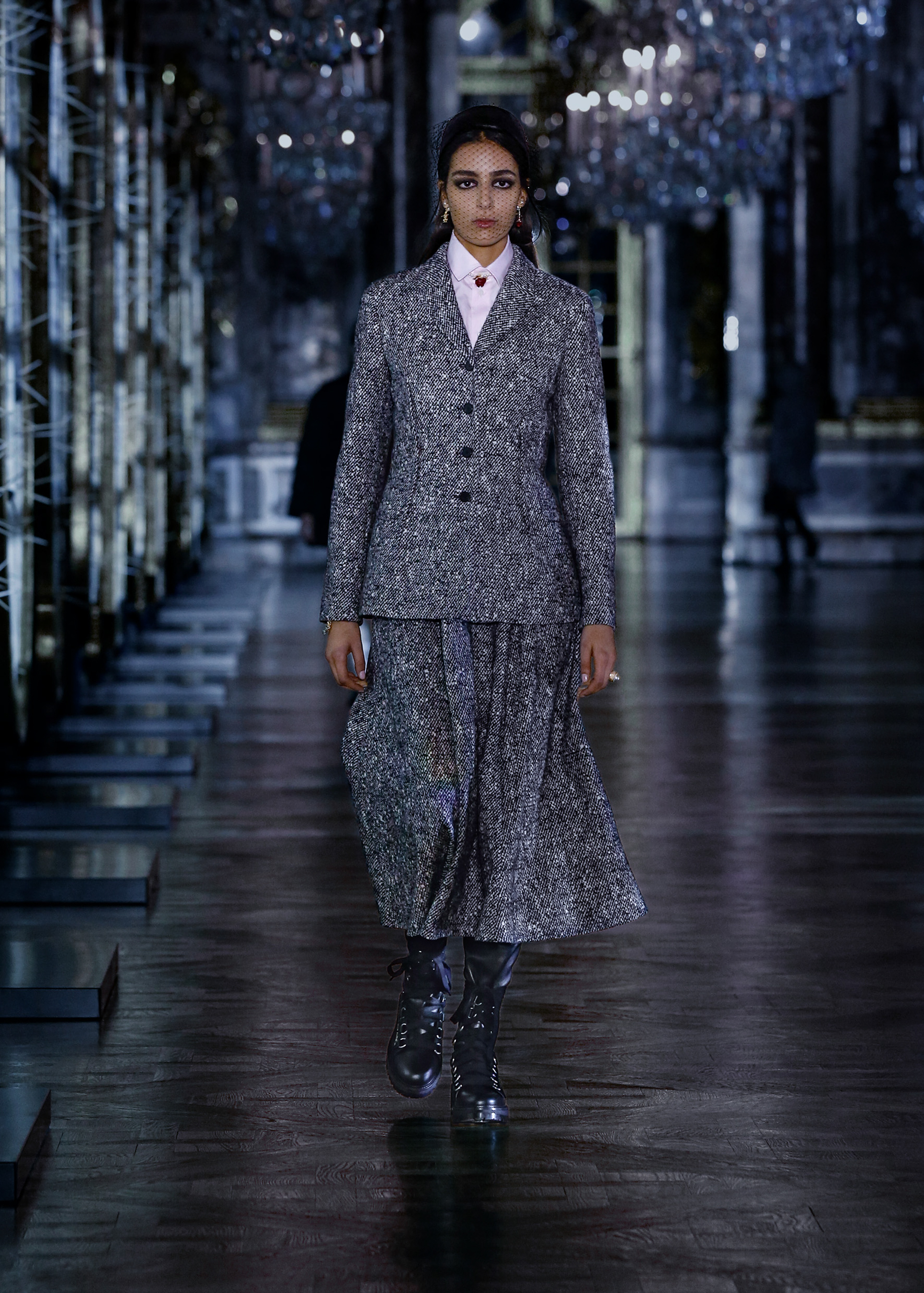 Dior Fashion Collection Couture Fall Winter 2021 presented during