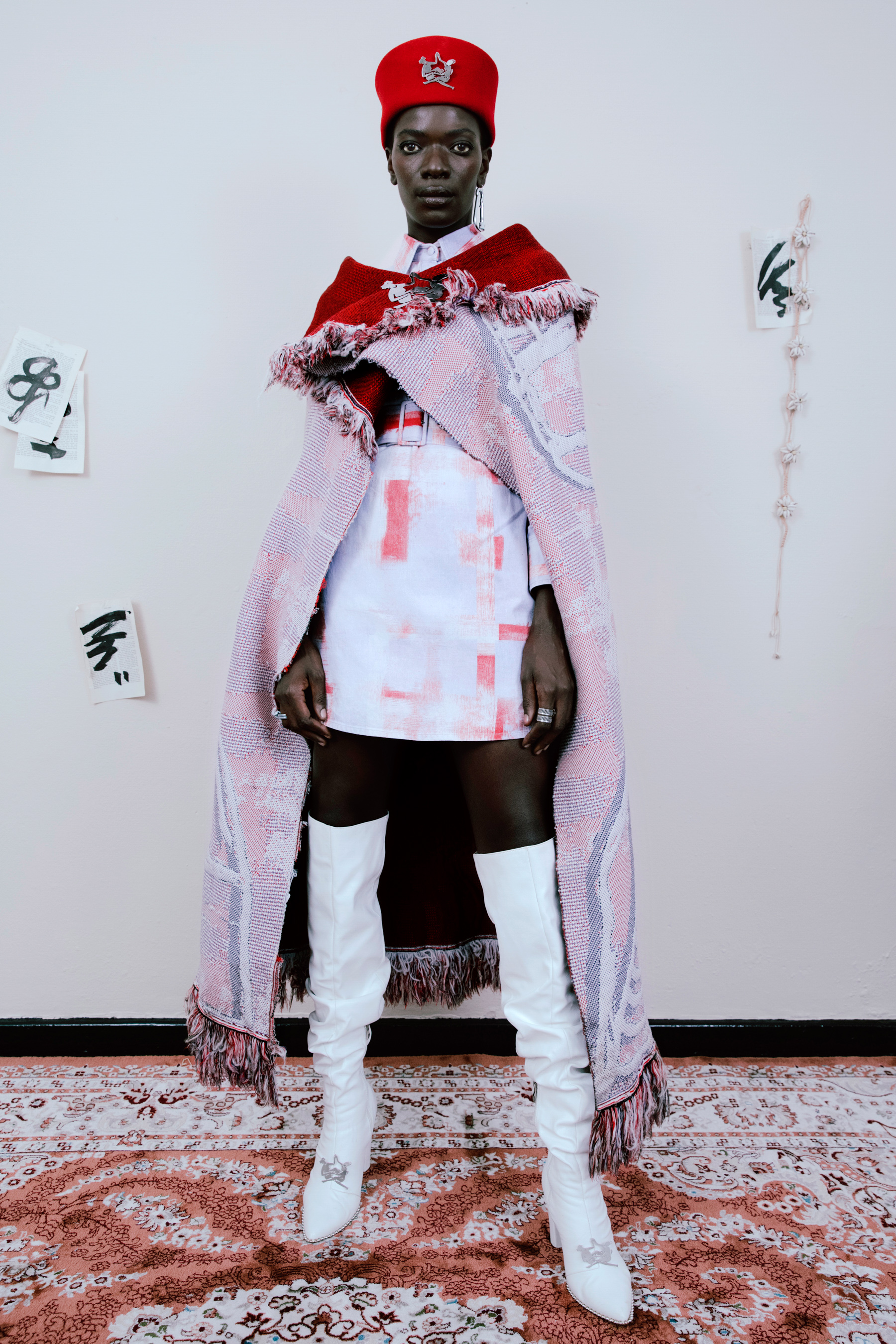 Thebe Magugu Fall 2021 