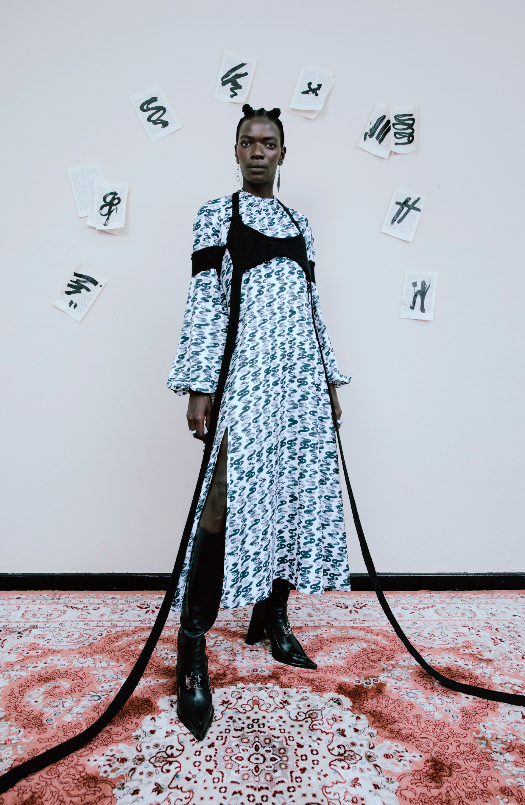 Thebe Magugu Fall 2021 