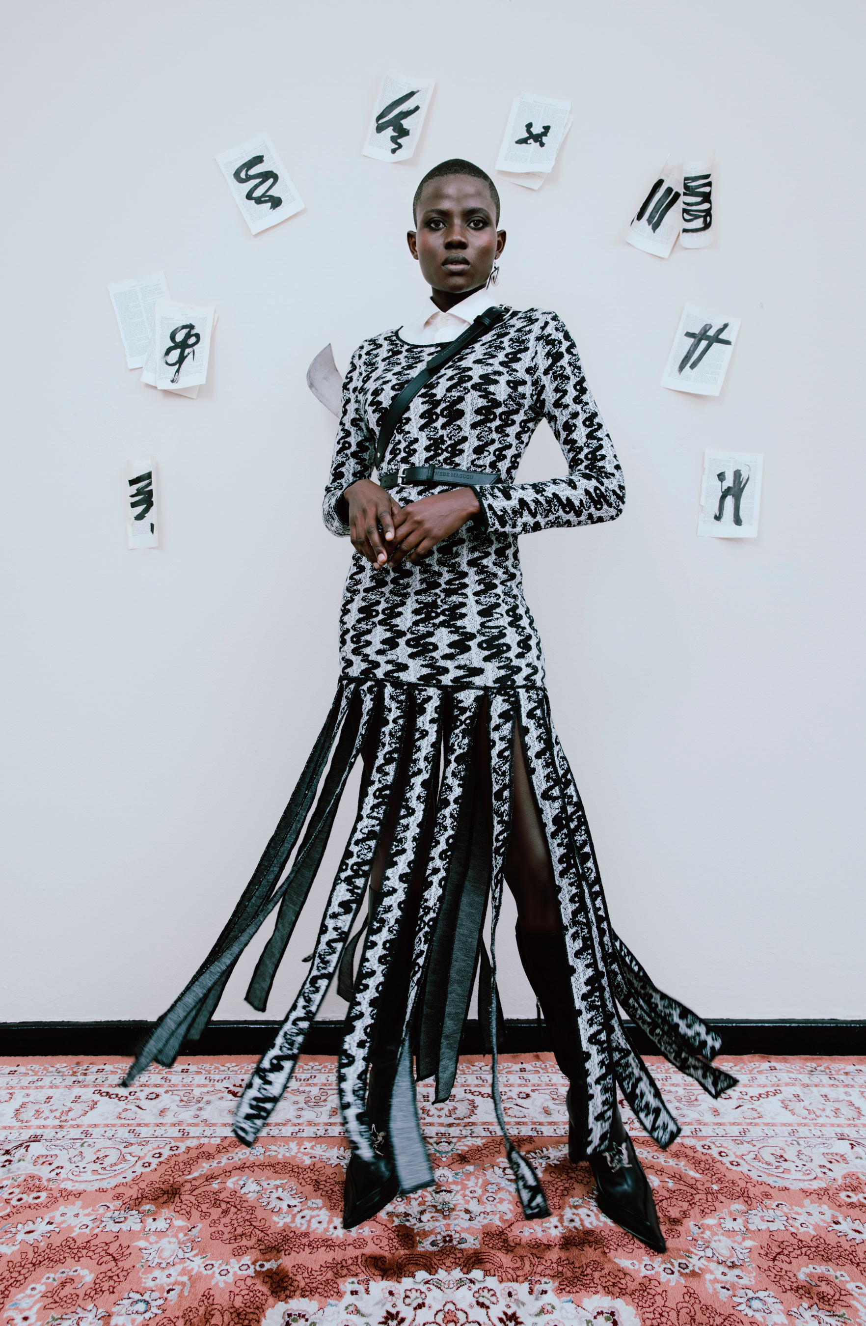 Thebe Magugu Fall 2021 