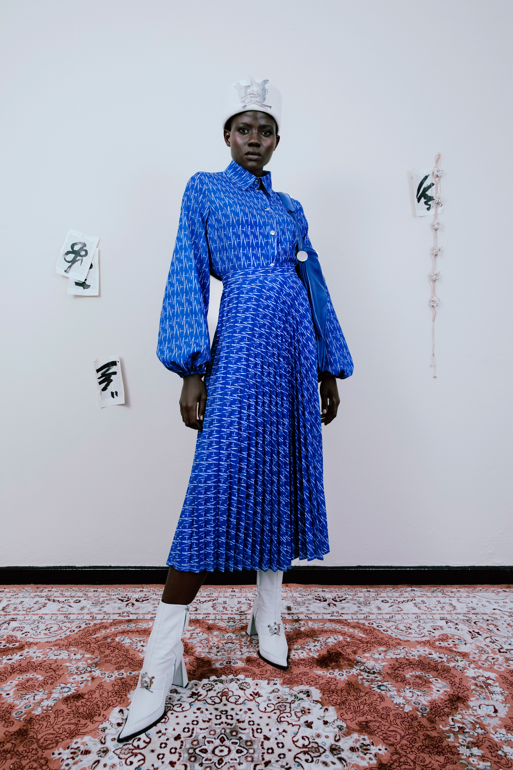 Thebe Magugu Fall 2021 