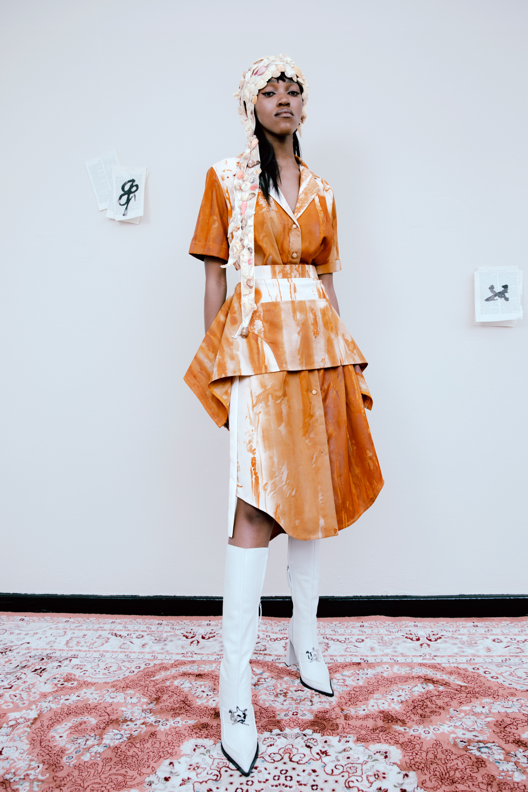 Thebe Magugu Fall 2021 