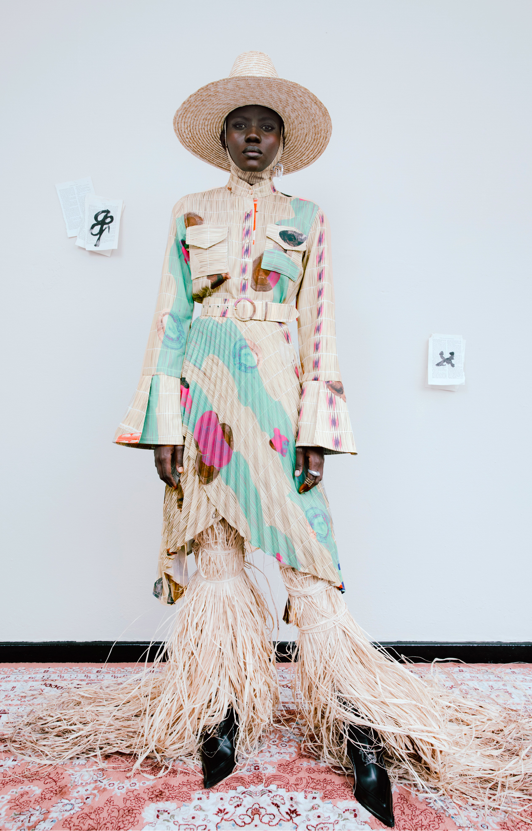 Thebe Magugu Fall 2021 