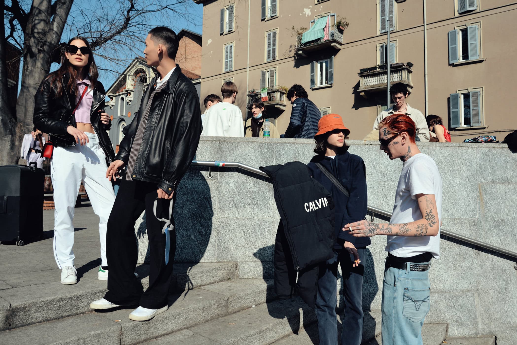 Milan Street Style Fall 2021 Day 6 