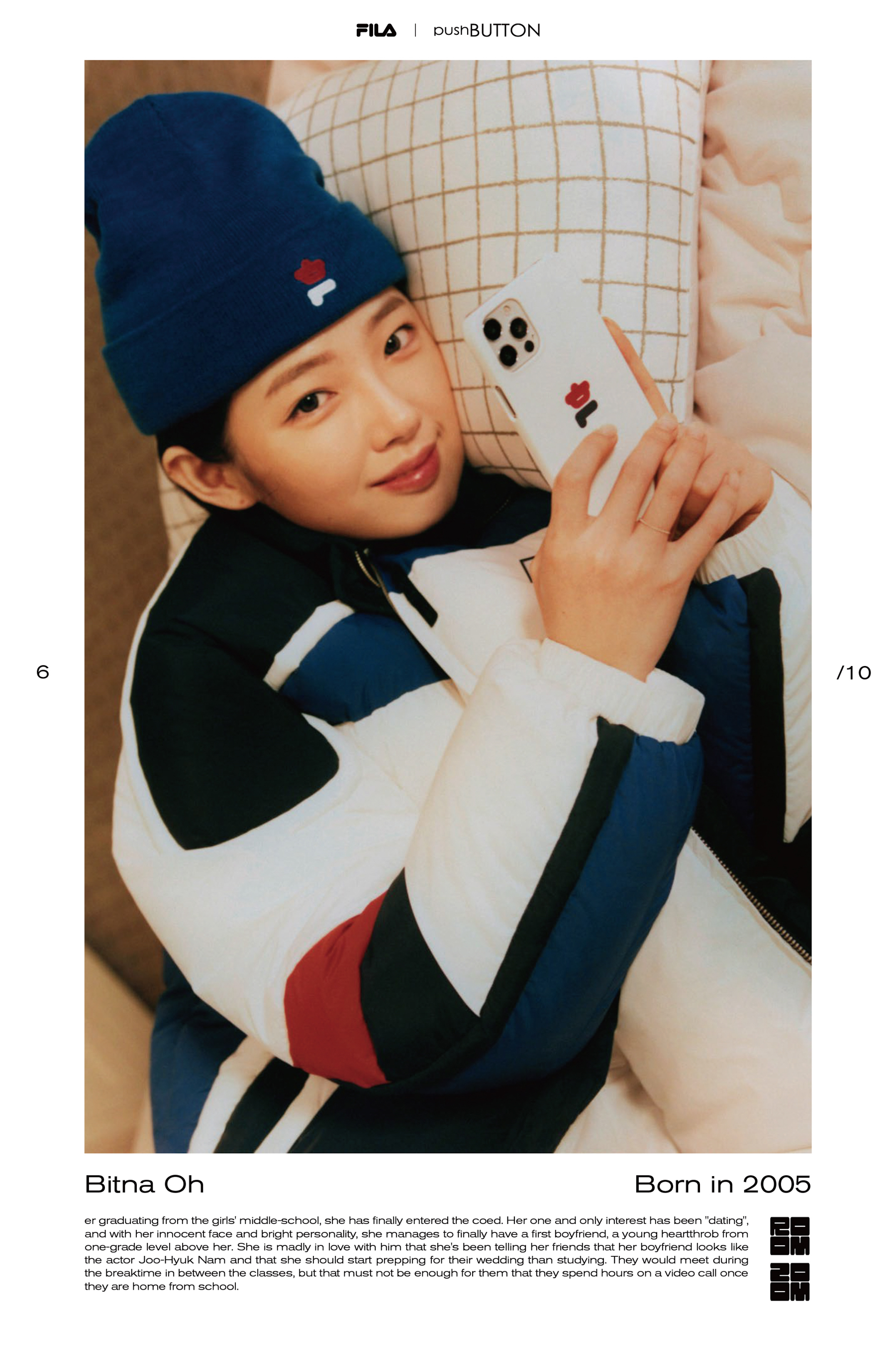 Push Button For Fila Korea Fall 2021 