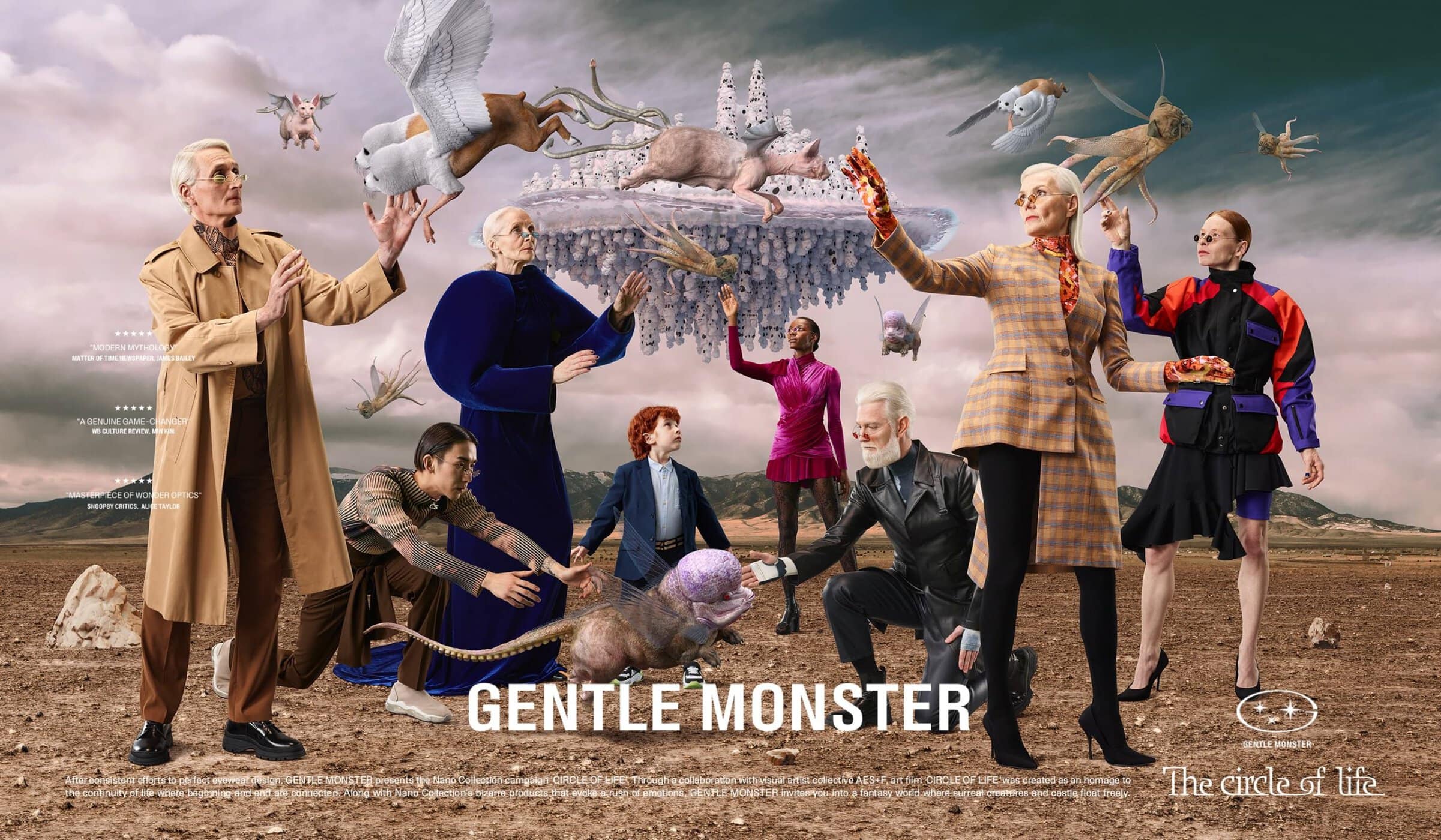 Gentle Monster 'Nano' Spring 2021 Ad Campaign | The Impression