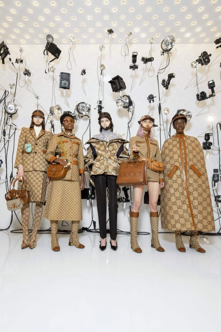 Gucci Fall 2021 Backstage