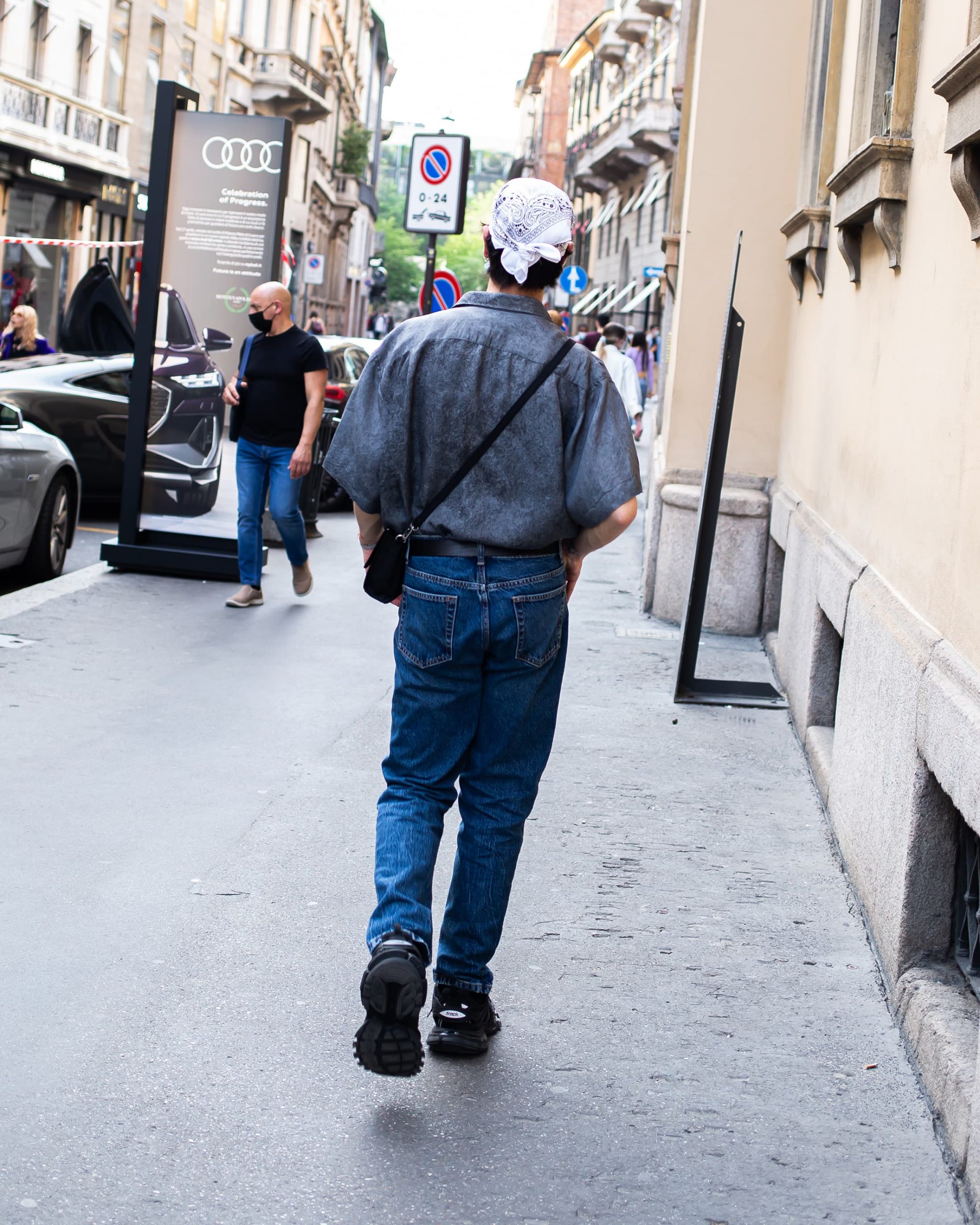 Milan April Spring 2021 Street Style by Thomas Razzano | The Impression