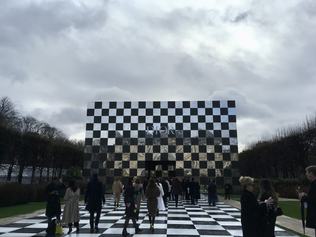 Louis Vuitton sets its cruise 2022 campaign in clouds, showing a