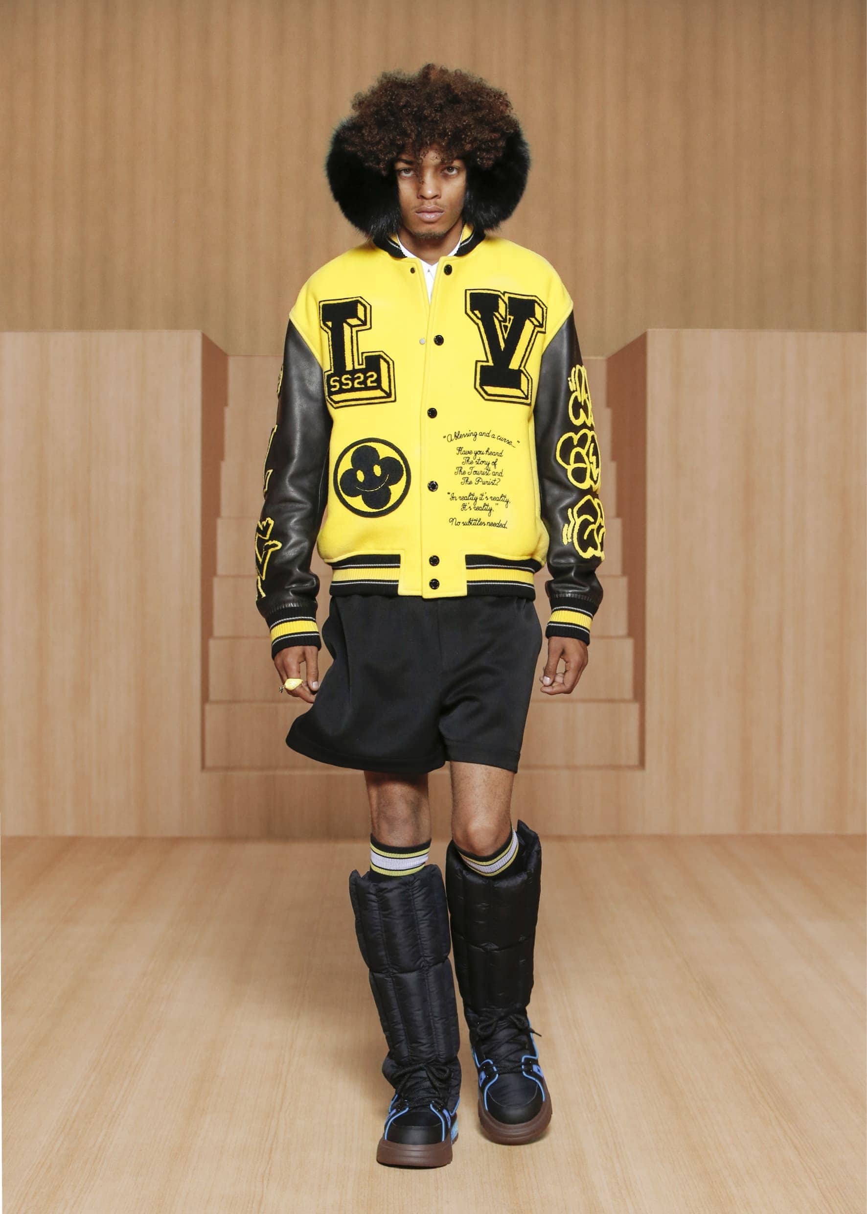 Runway Magazine - Louis Vuitton Spring Summer 2022 Men. Review by RUNWAY  MAGAZINE. So the new collection is a story of power of transmission, and  the football. Having football players in the