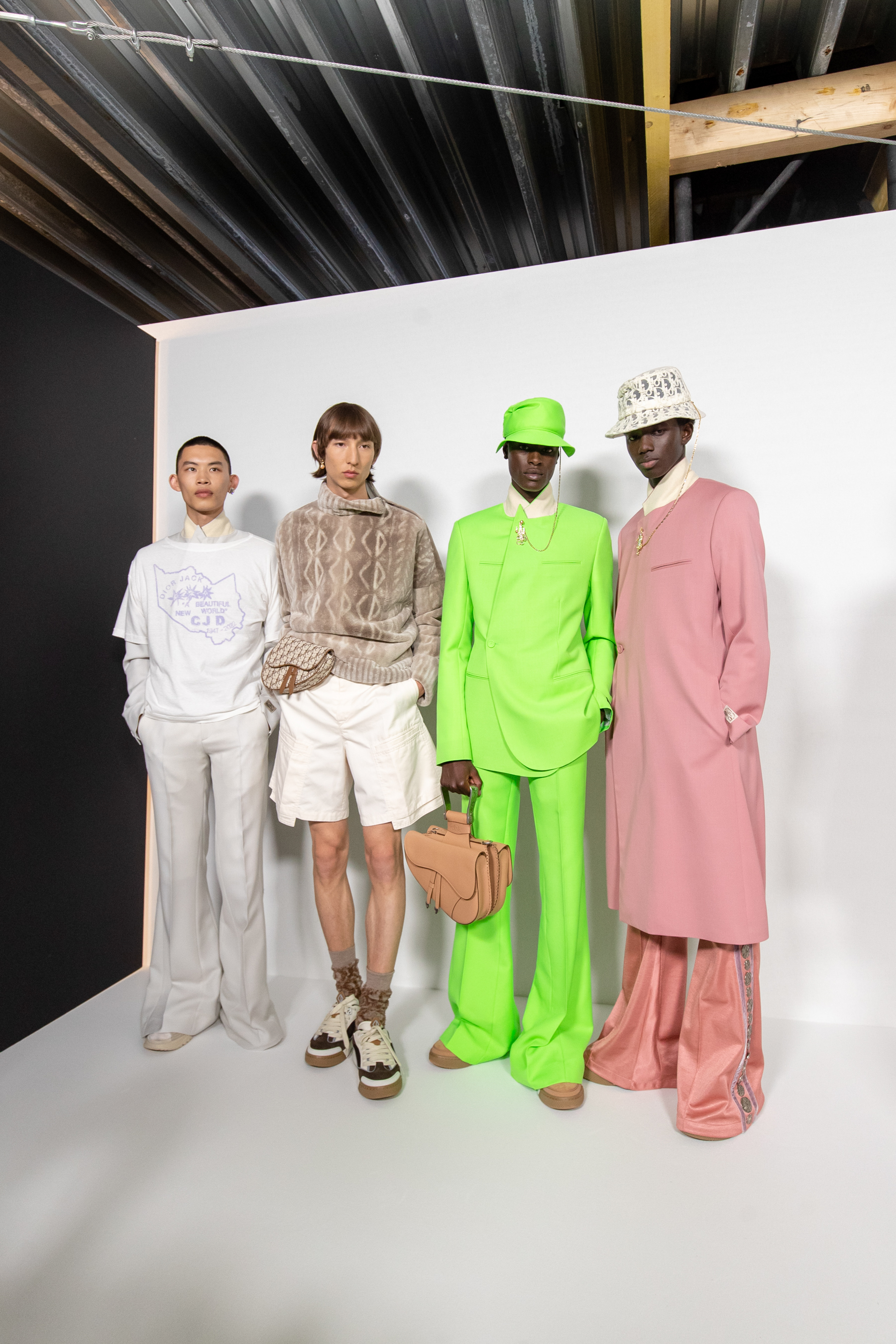 Dior Homme Spring 2022 Men's Backstage