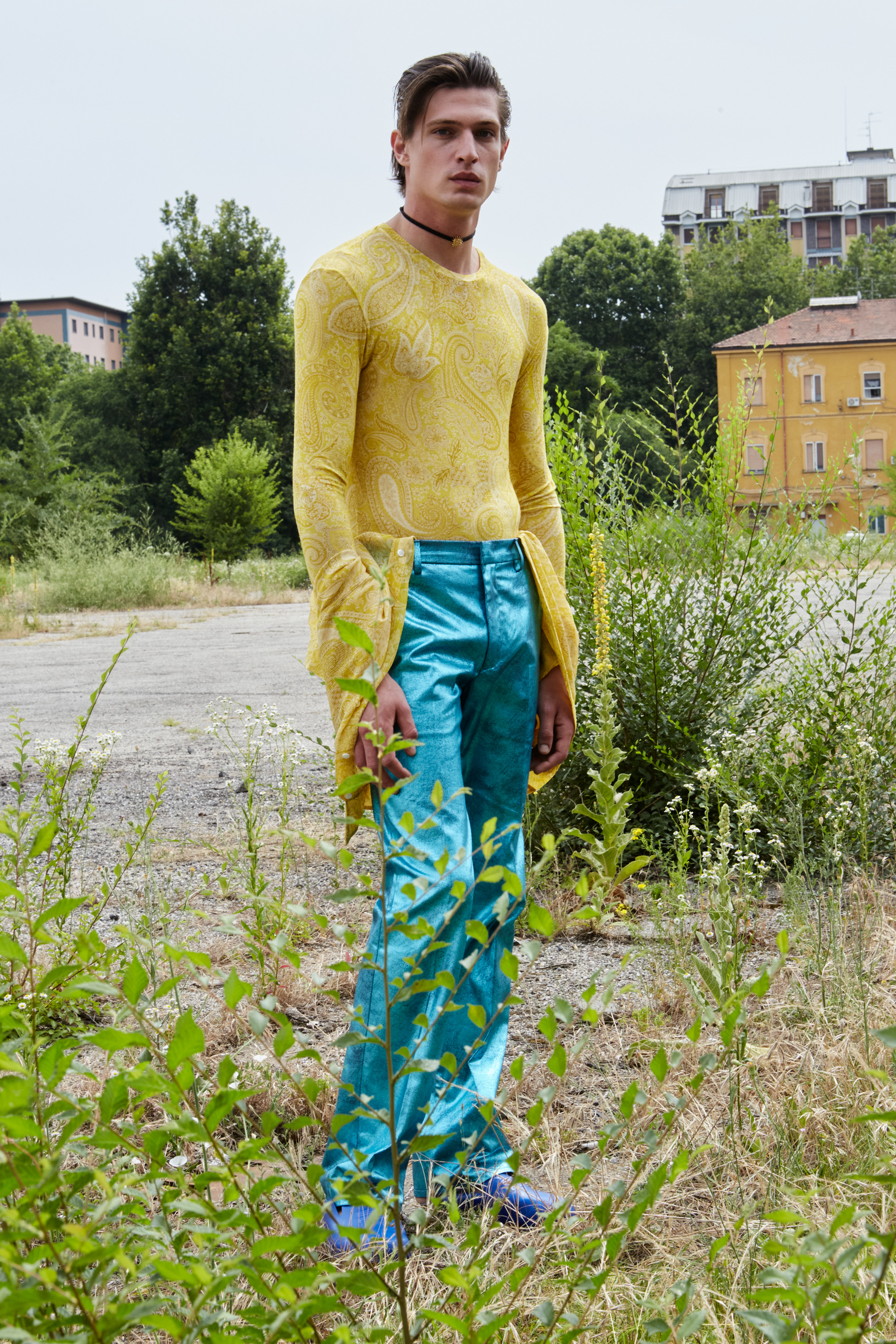 Etro Spring 2022 Men's Backstage