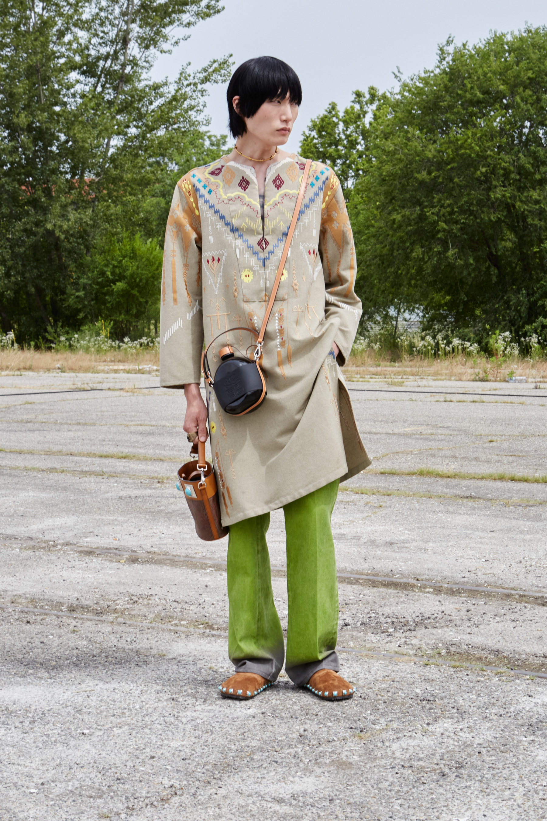 Etro Spring 2022 Men's Backstage