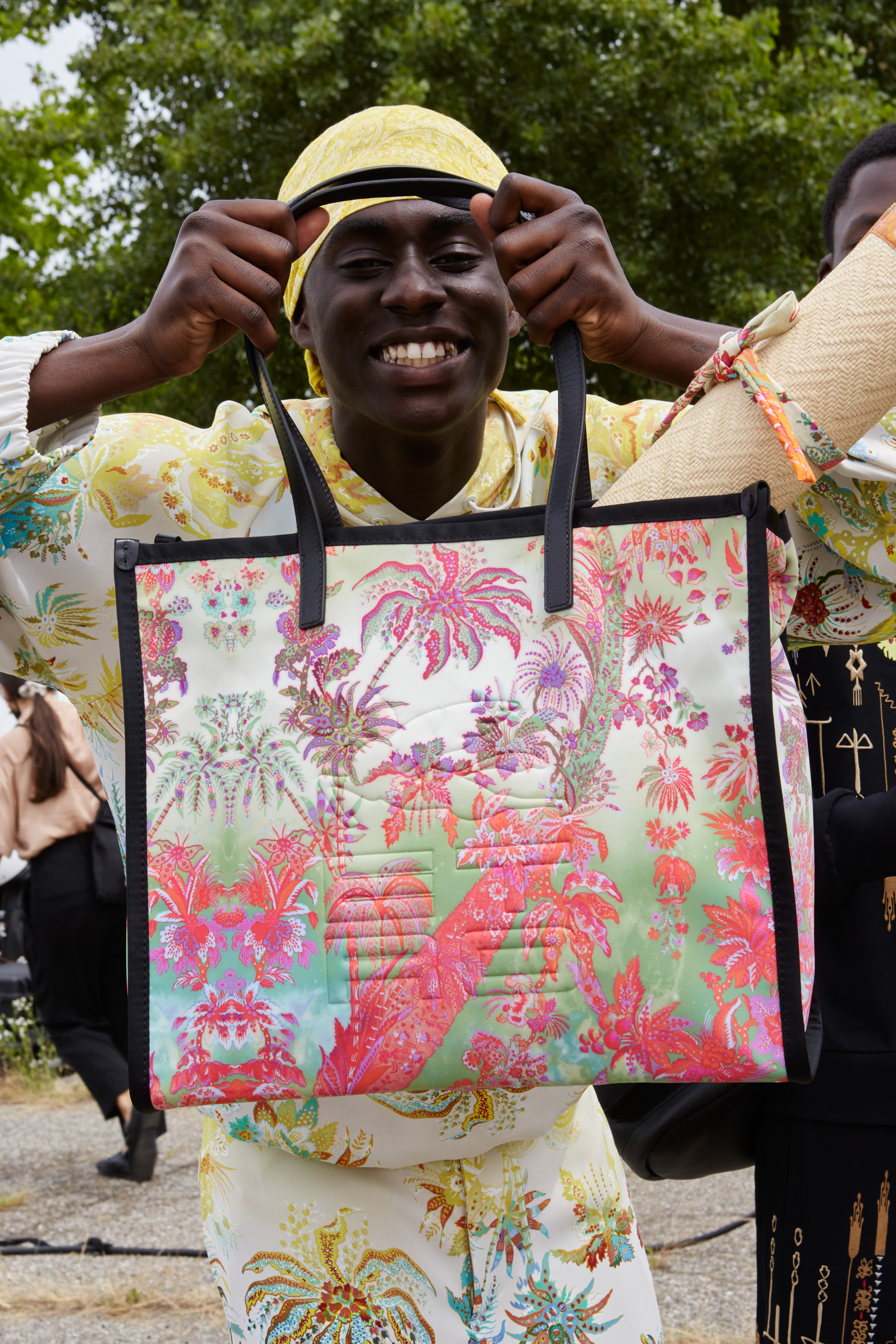 Etro Spring 2022 Men's Backstage