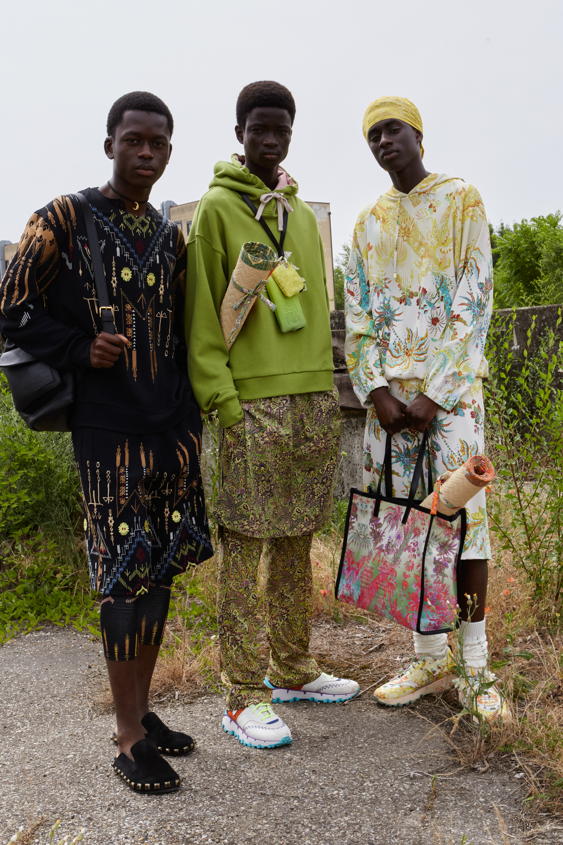 Etro Spring 2022 Men's Backstage