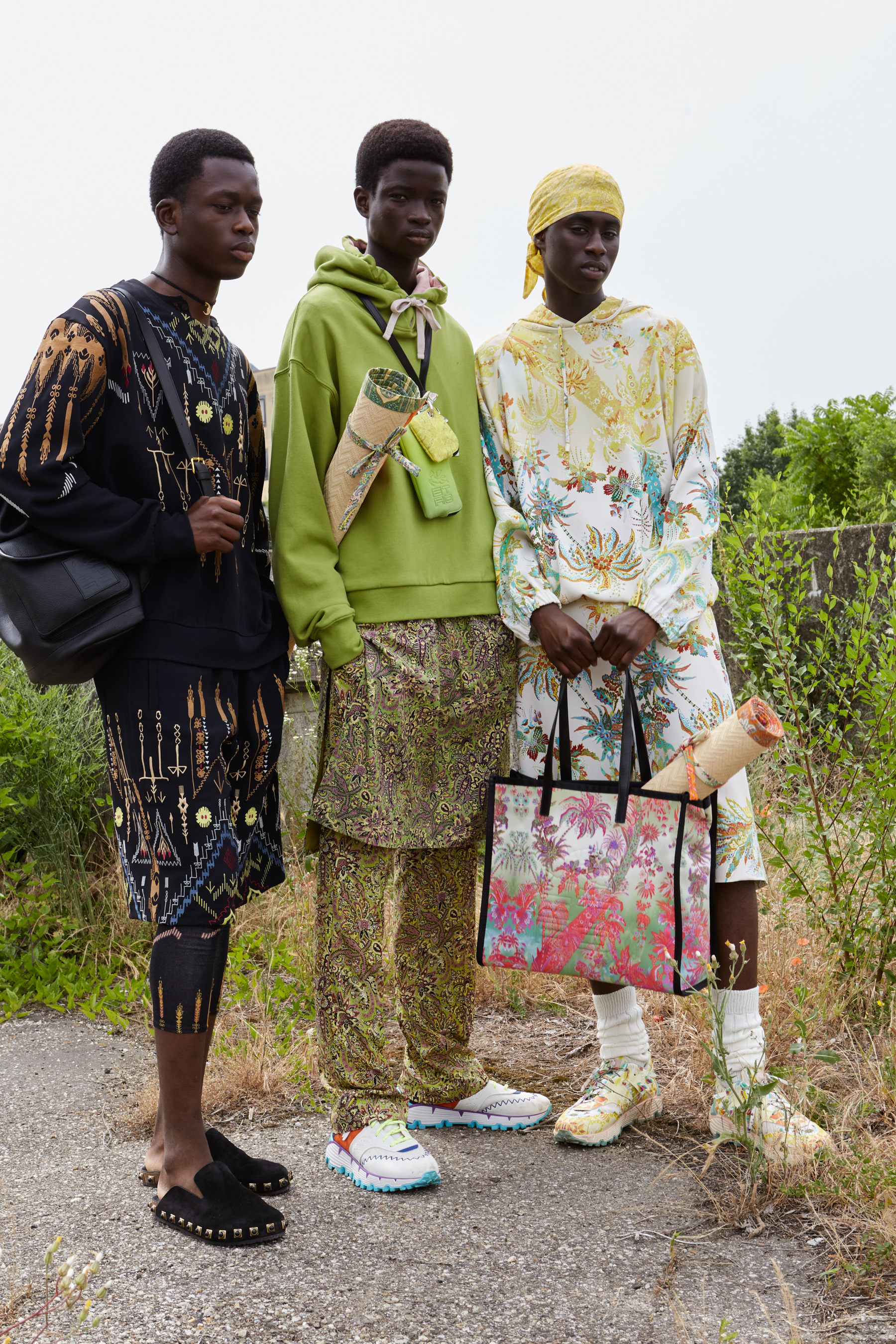 Etro Spring 2022 Men's Backstage