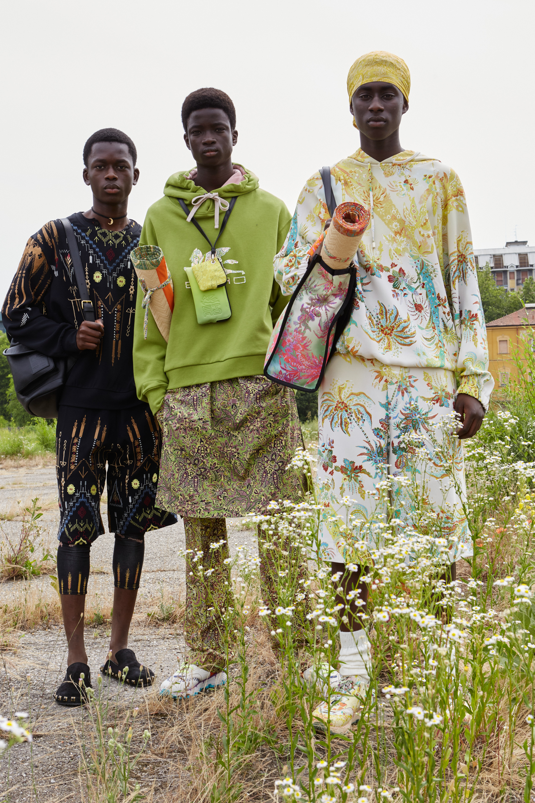 Etro Spring 2022 Men's Backstage