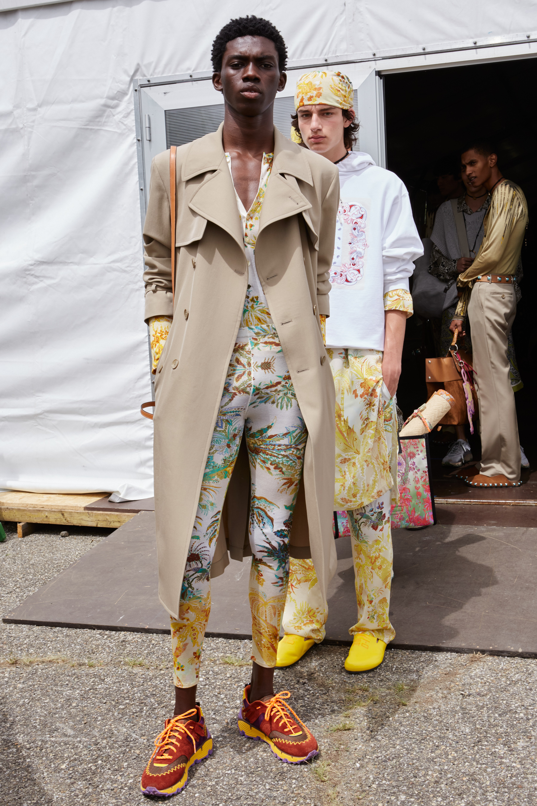 Etro Spring 2022 Men's Backstage