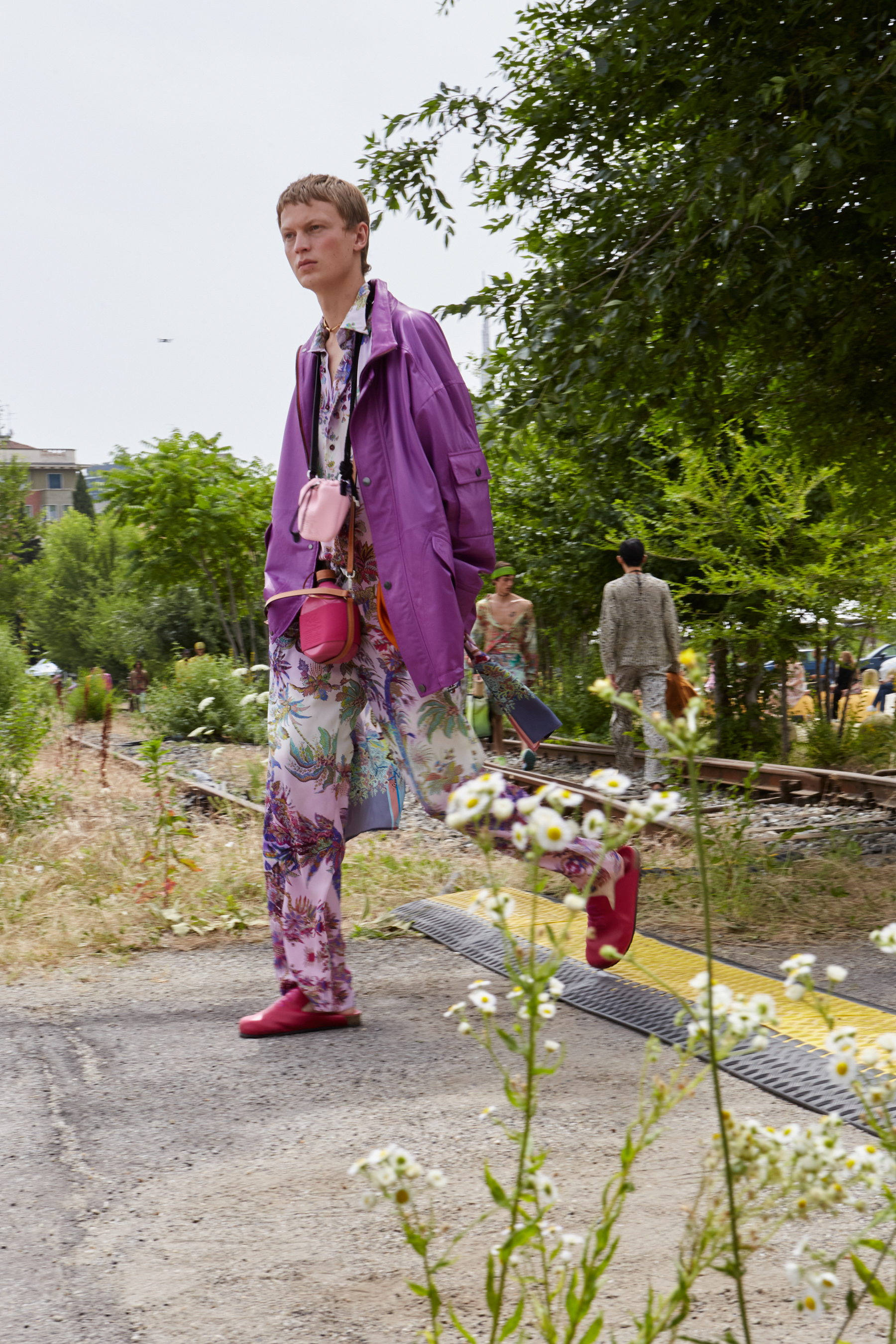 Etro Spring 2022 Men's Backstage