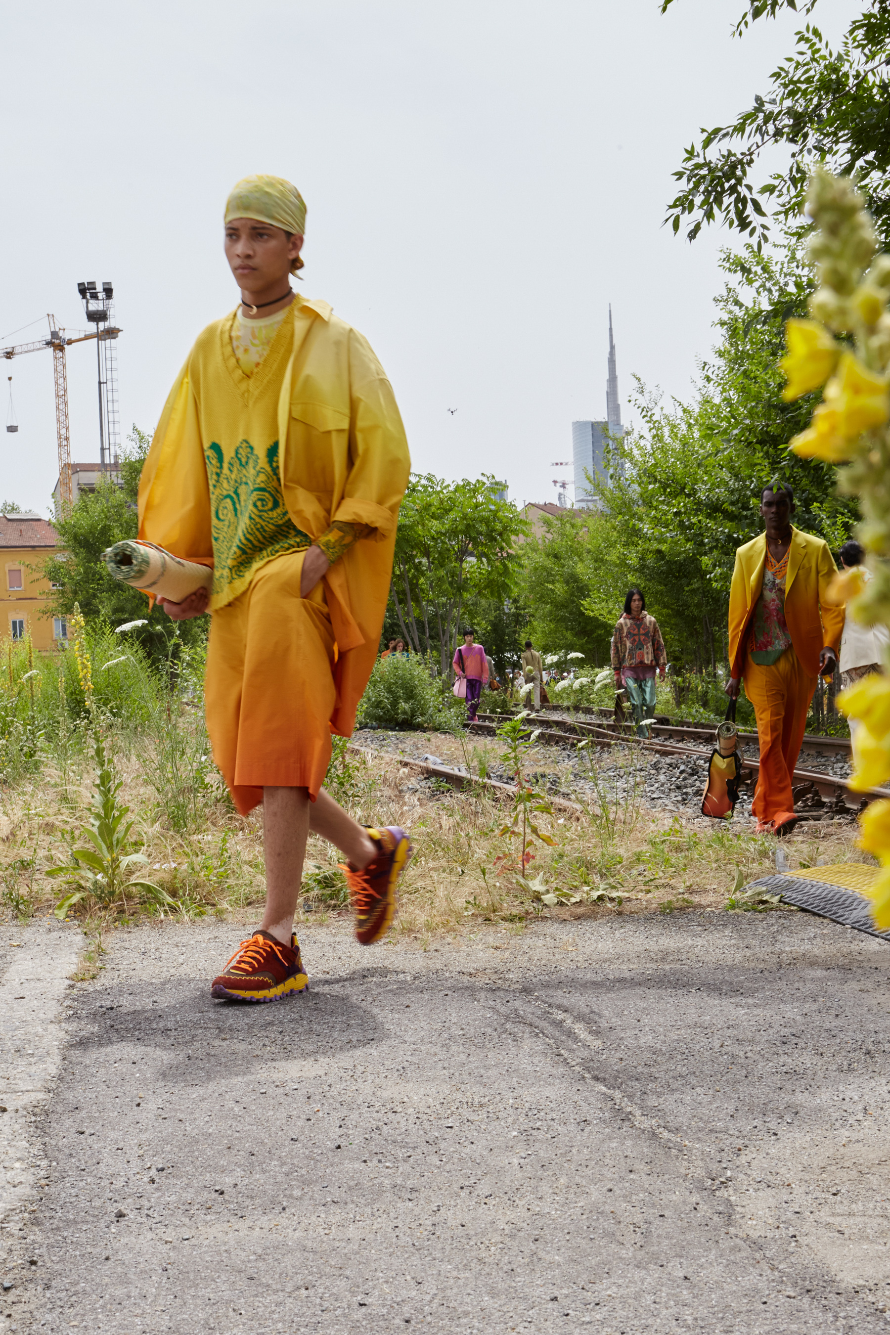 Etro Spring 2022 Men's Backstage