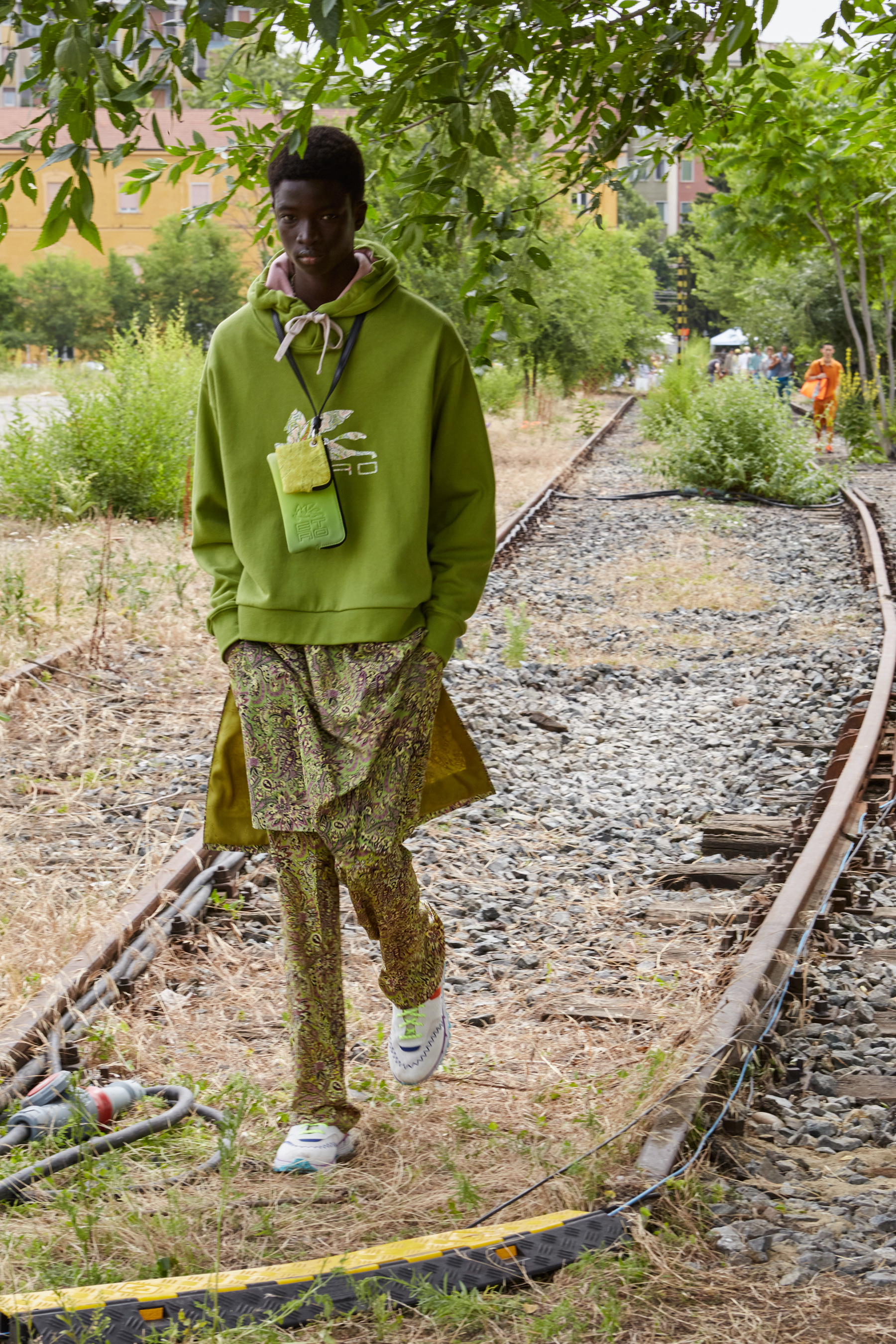 Etro Spring 2022 Men's Backstage