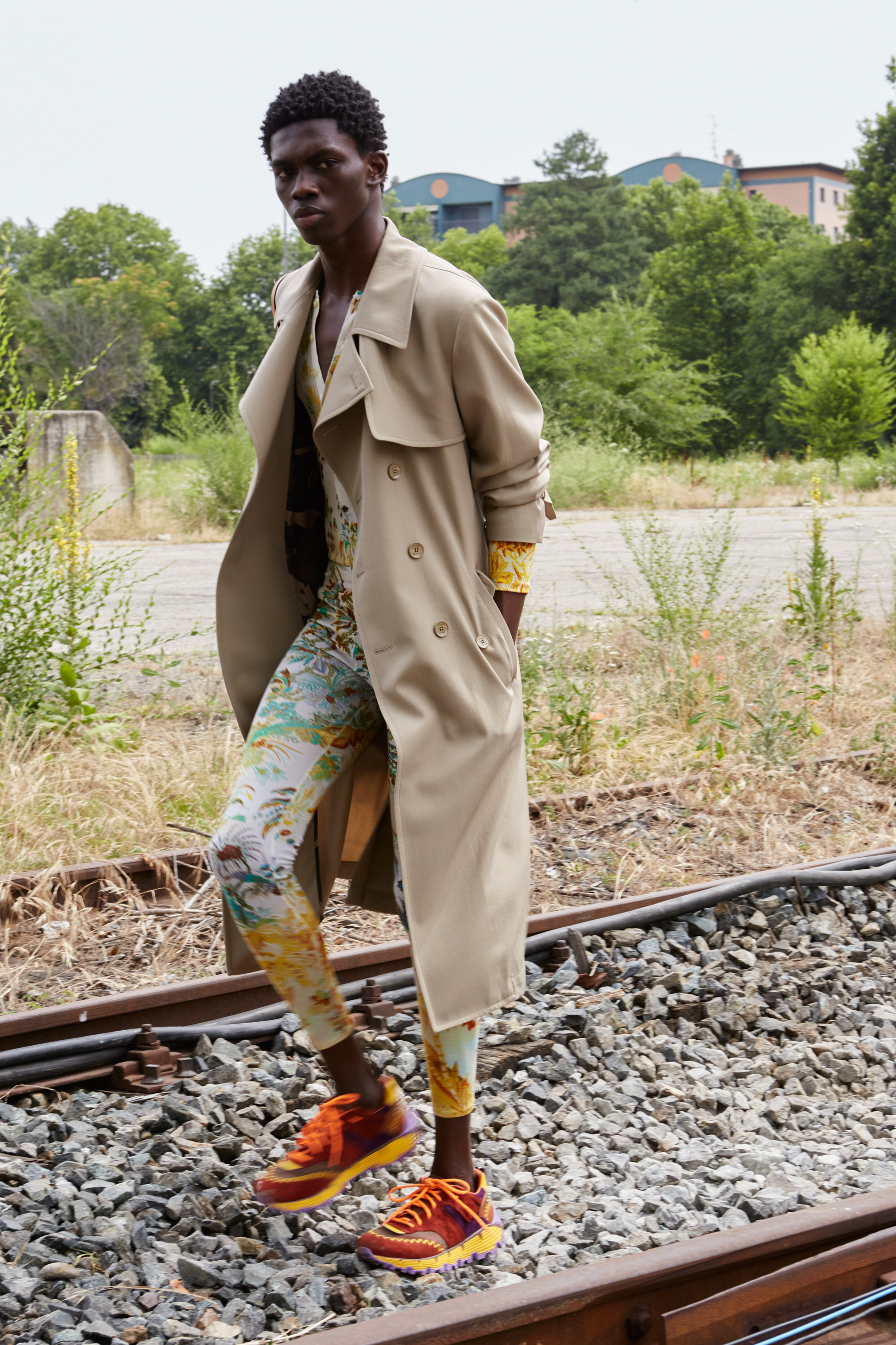 Etro Spring 2022 Men's Backstage