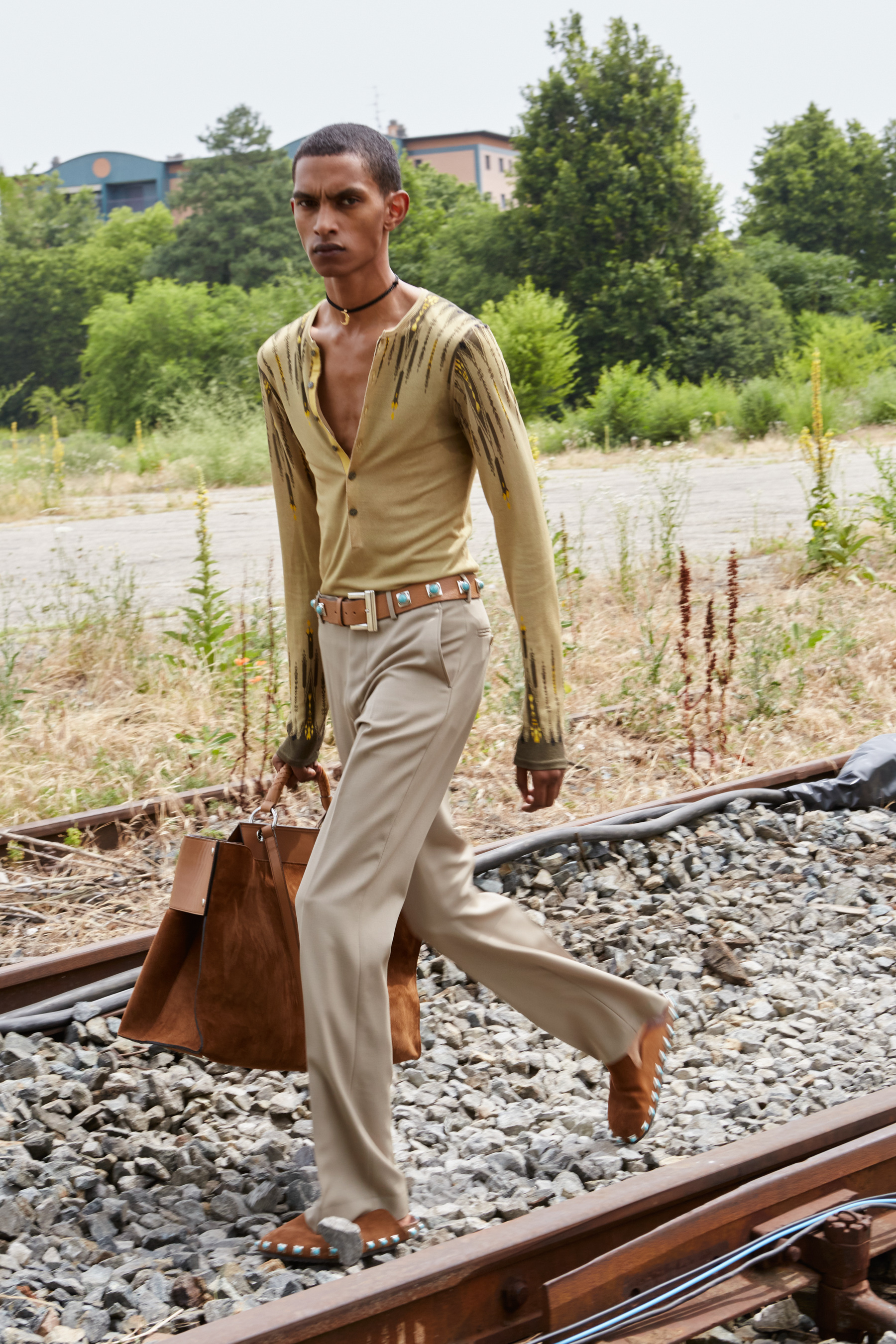 Etro Spring 2022 Men's Backstage