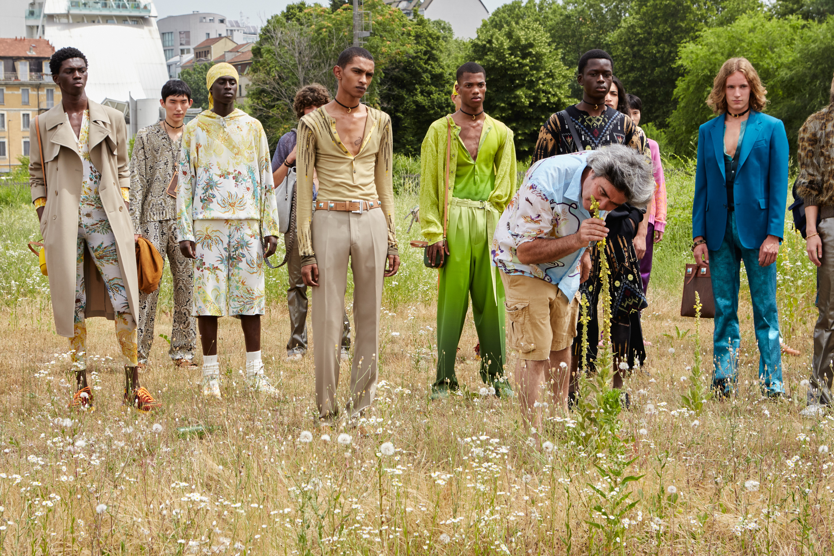 Etro Spring 2022 Men's Backstage