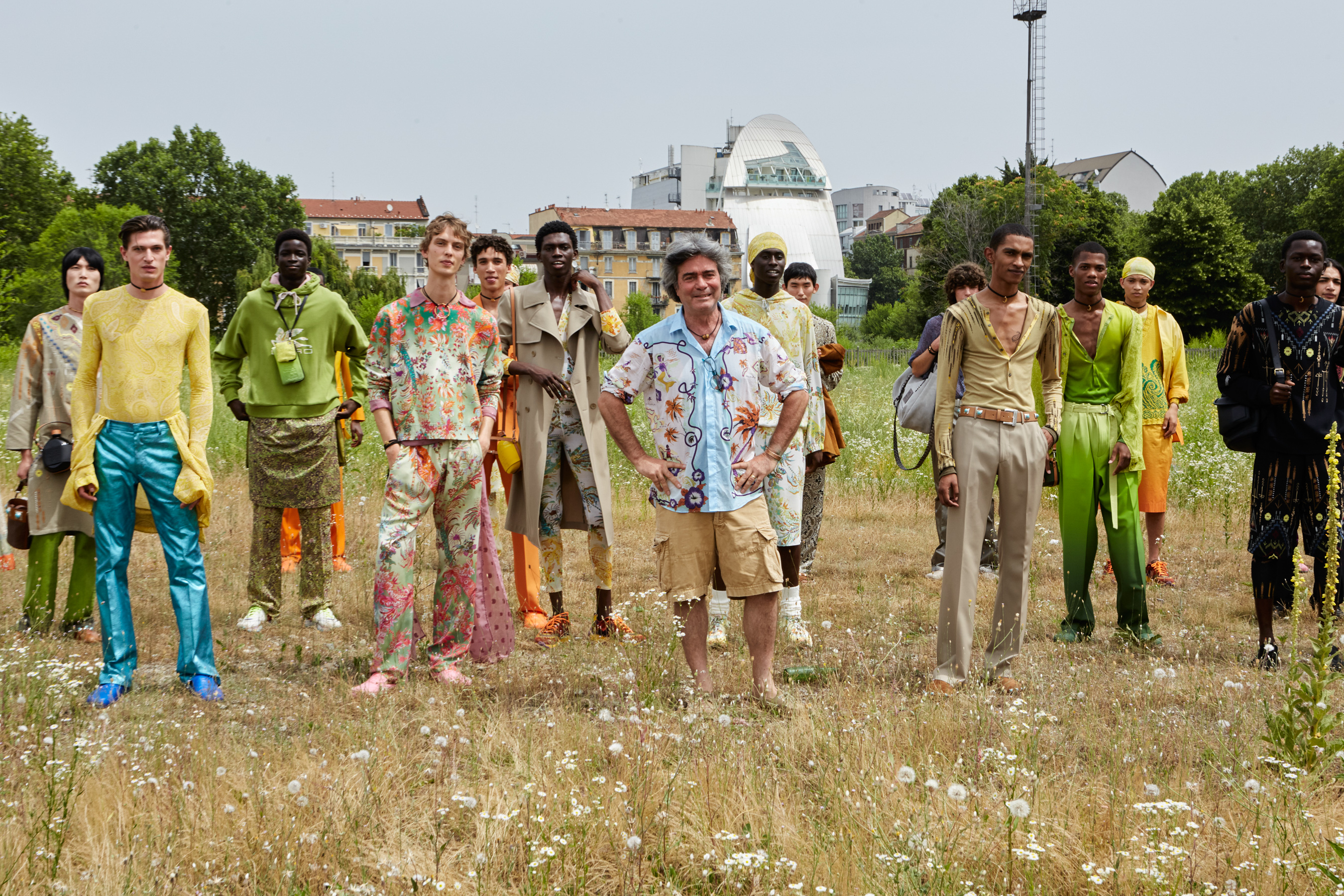 Etro Spring 2022 Men's Backstage