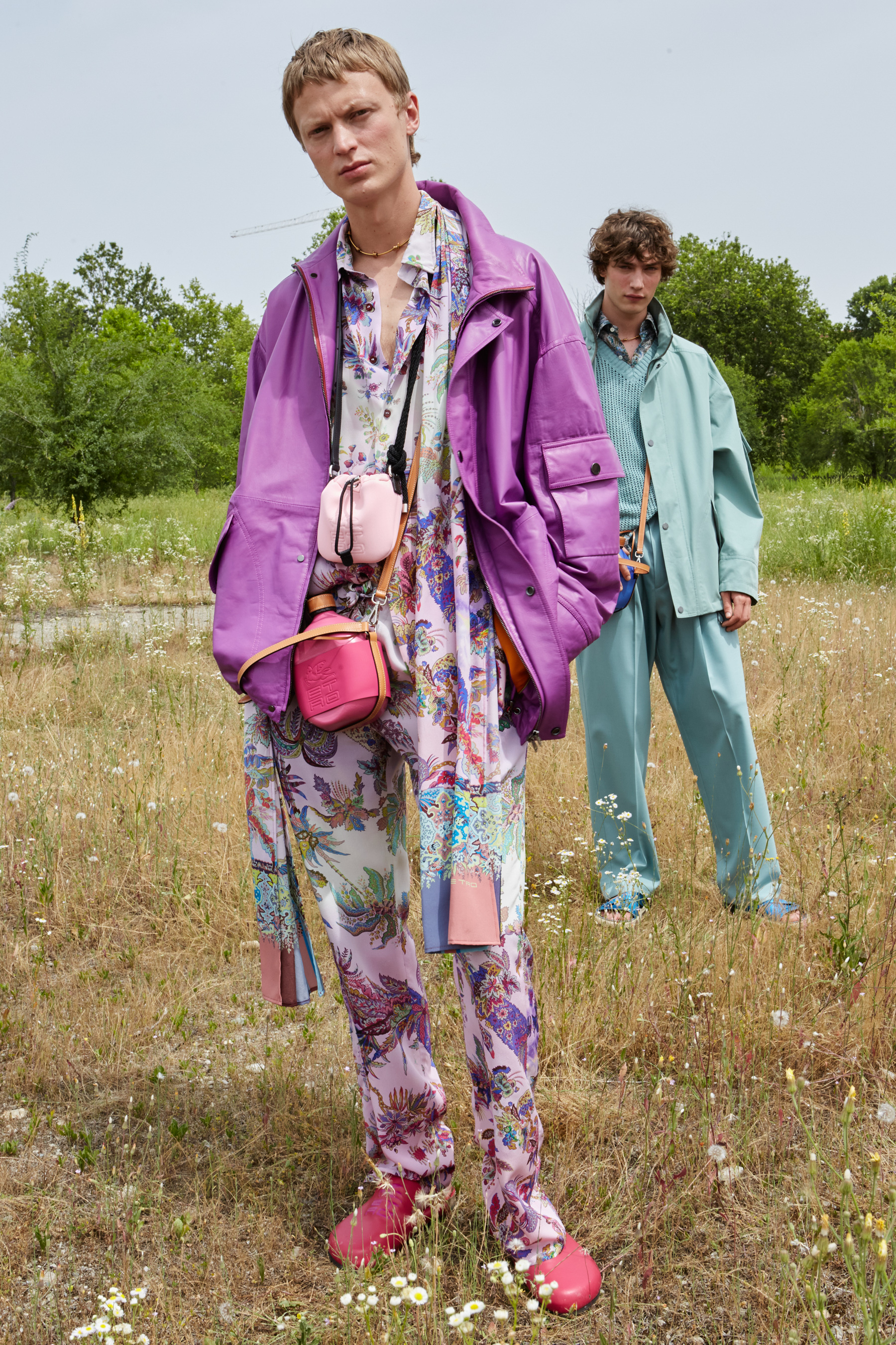 Etro Spring 2022 Men's Backstage