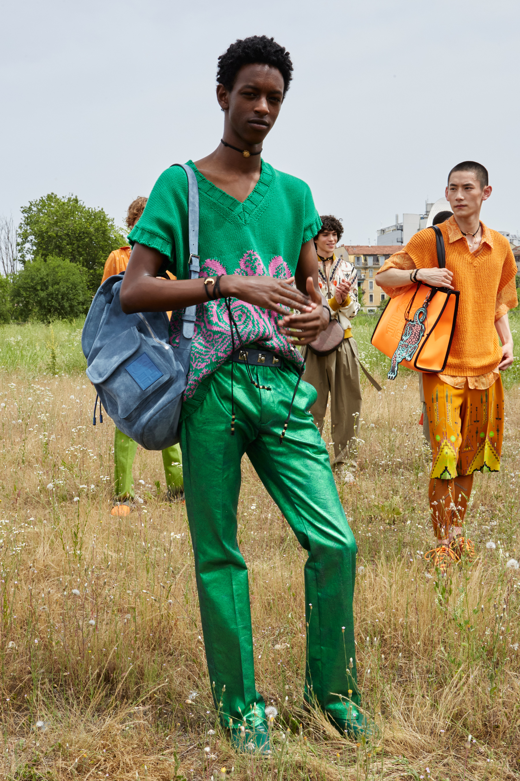 Etro Spring 2022 Men's Backstage