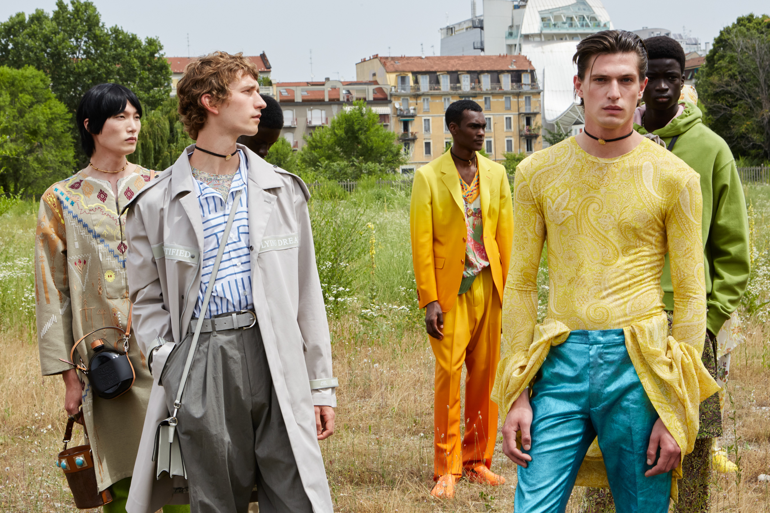 Etro Spring 2022 Men's Backstage