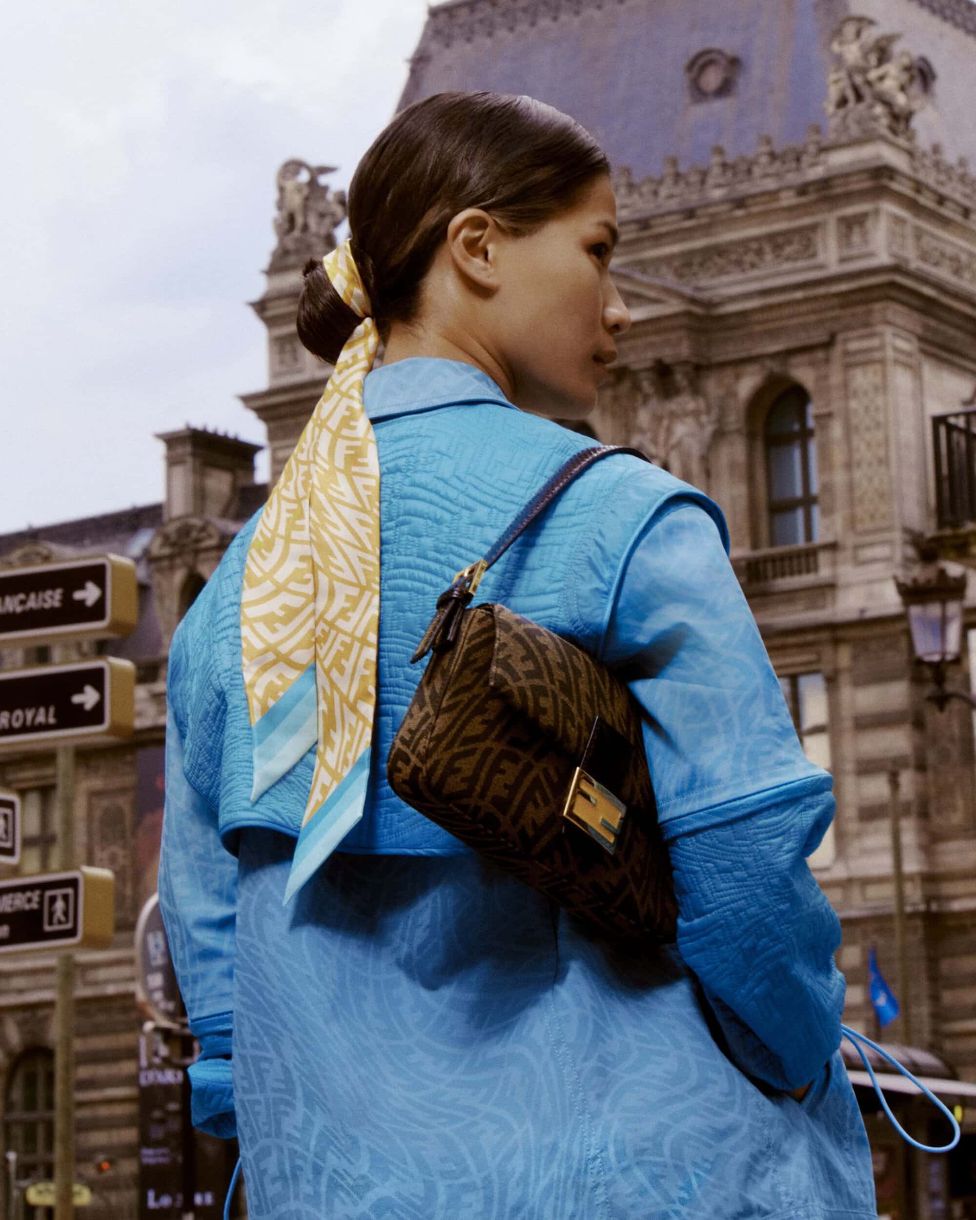 Fendi 'The Baguette Walk' Spring 2021 Ad Campaign | The Impression