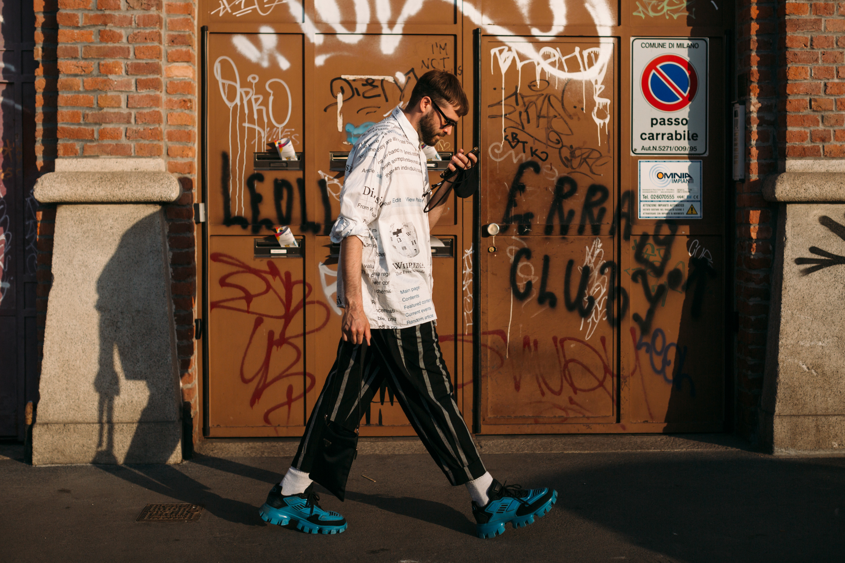 Milan Men's Street Style Spring 2022 Day 1