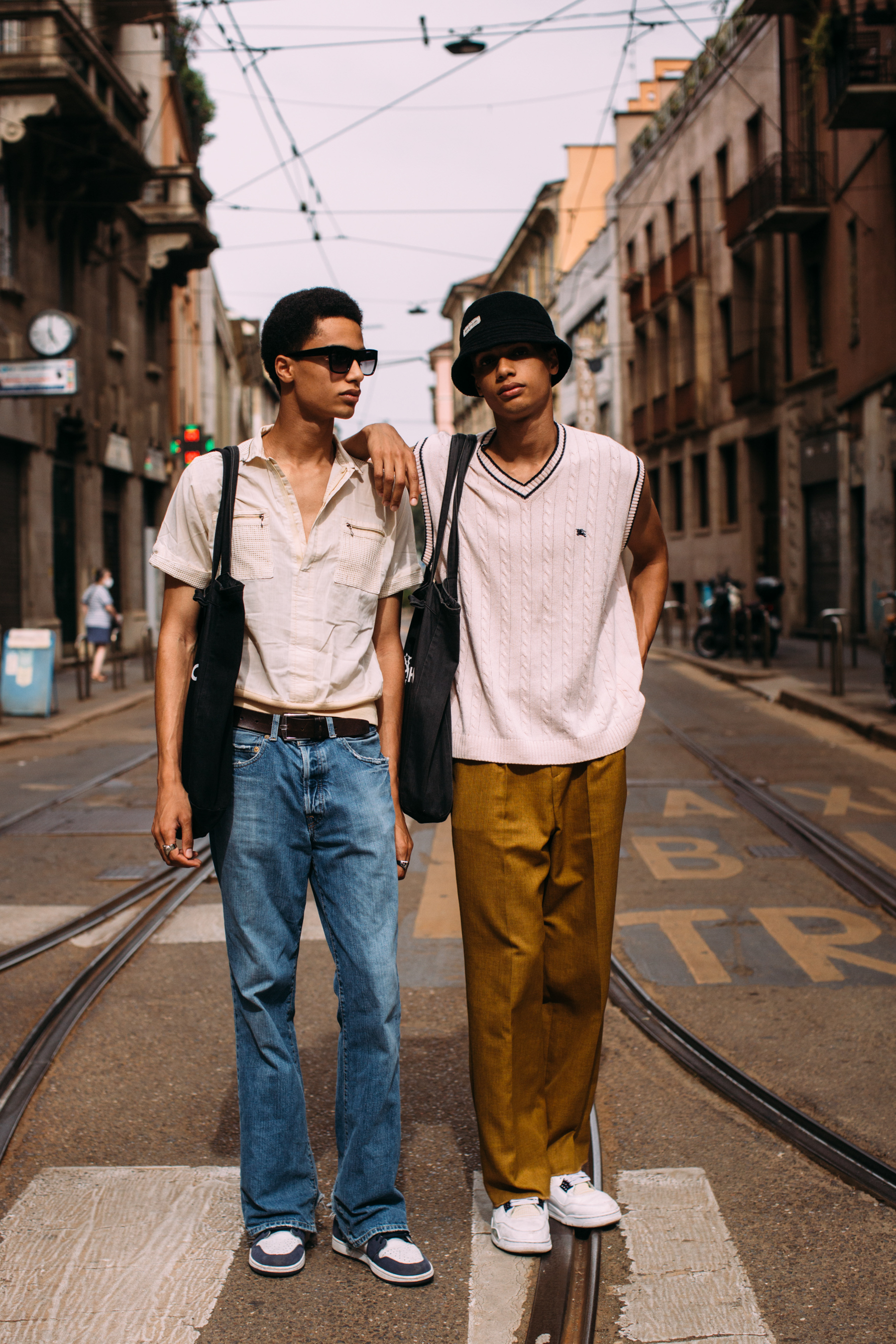 Milan Men's Street Style Spring 2022 Day 2