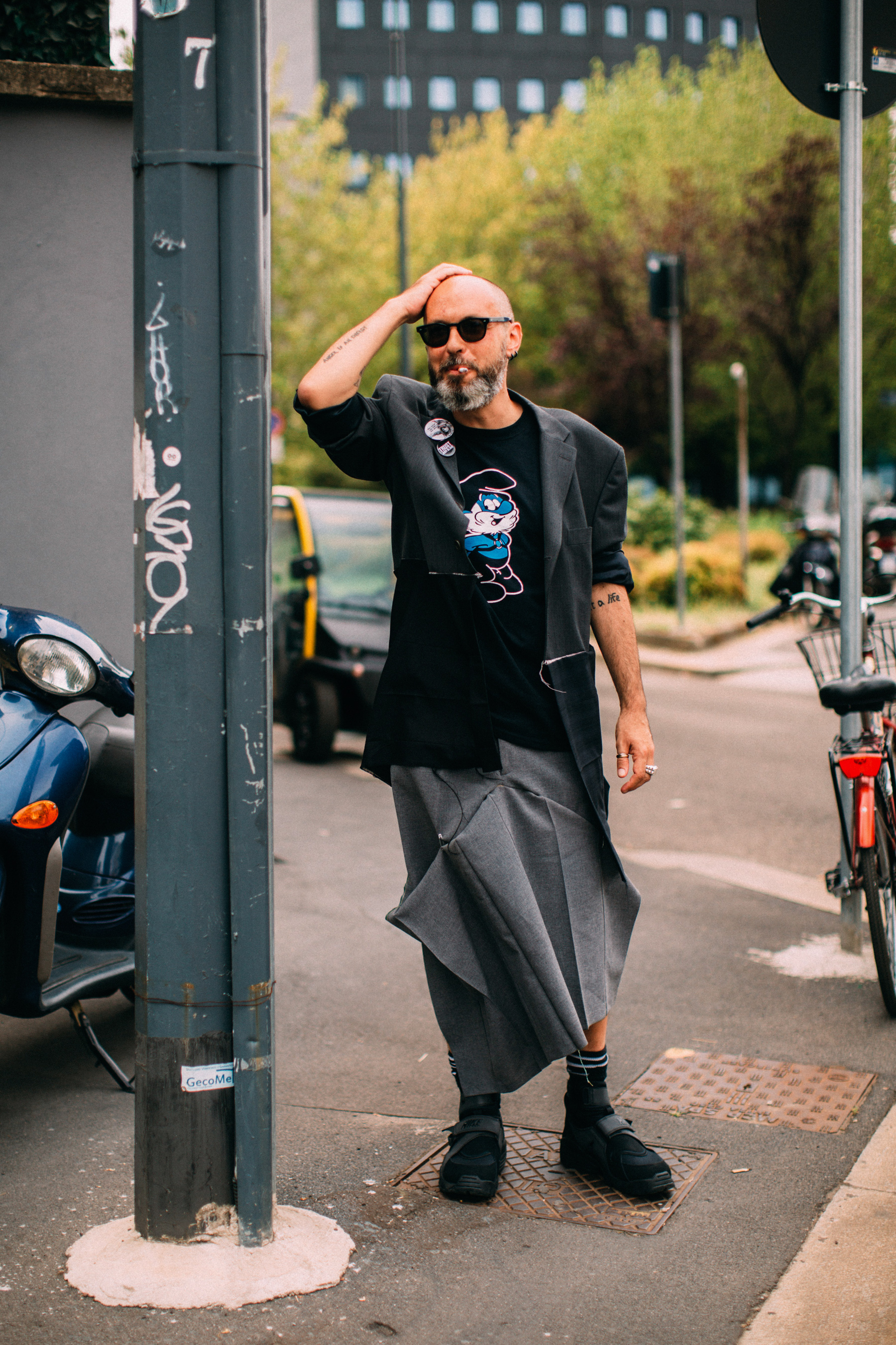 Milan Men's Street Style Spring 2022 Day 3